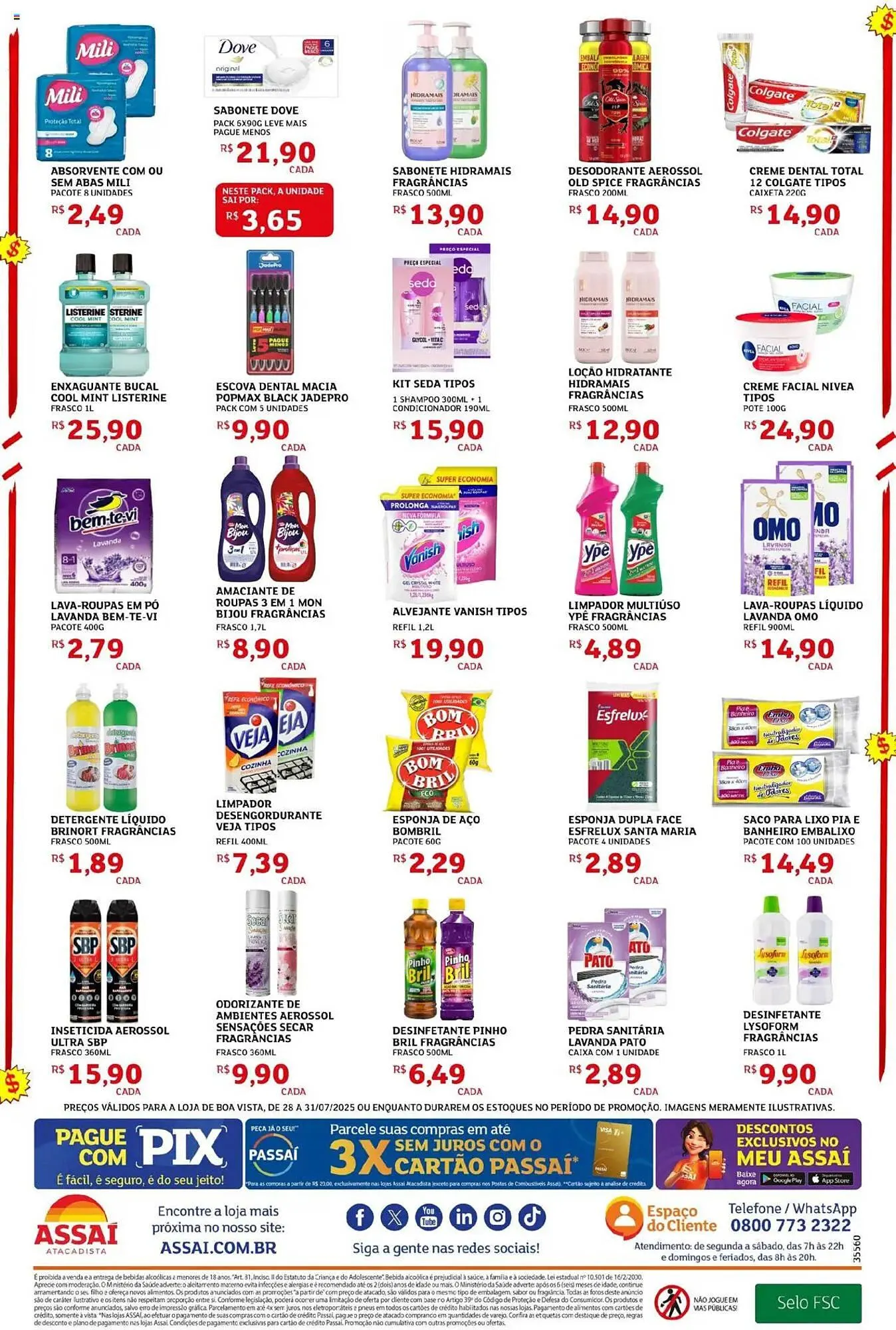 Encarte de Catálogo Assaí Atacadista 28 de julho até 1 de agosto 2025 - Pagina 4