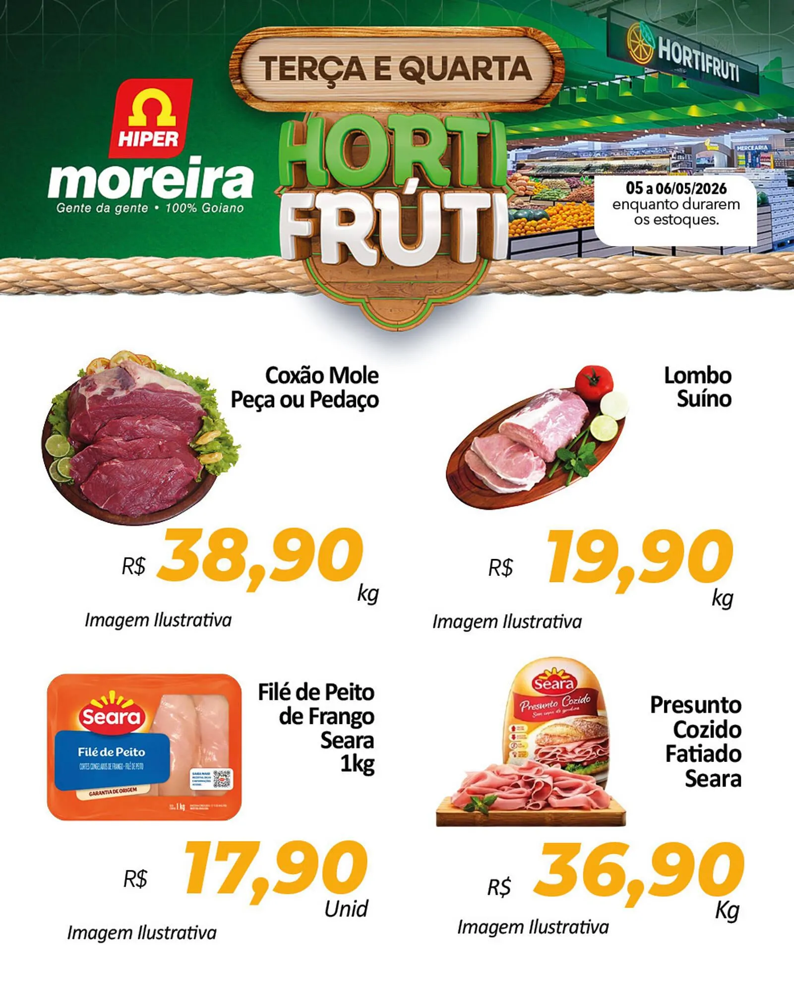 Encarte de Catálogo Hiper Moreira 5 de maio até 6 de maio 2026 - Pagina 3