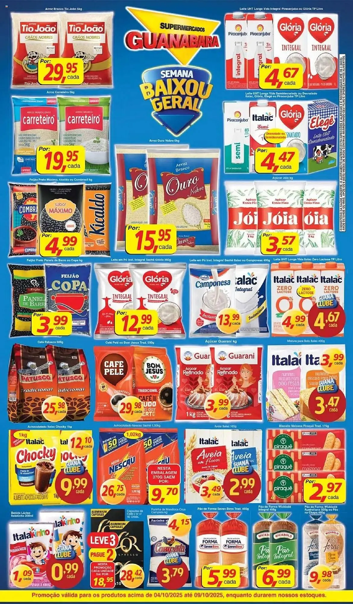 Encarte de Encarte Supermercados Guanabara 4 de outubro até 10 de outubro 2025 - Pagina 2