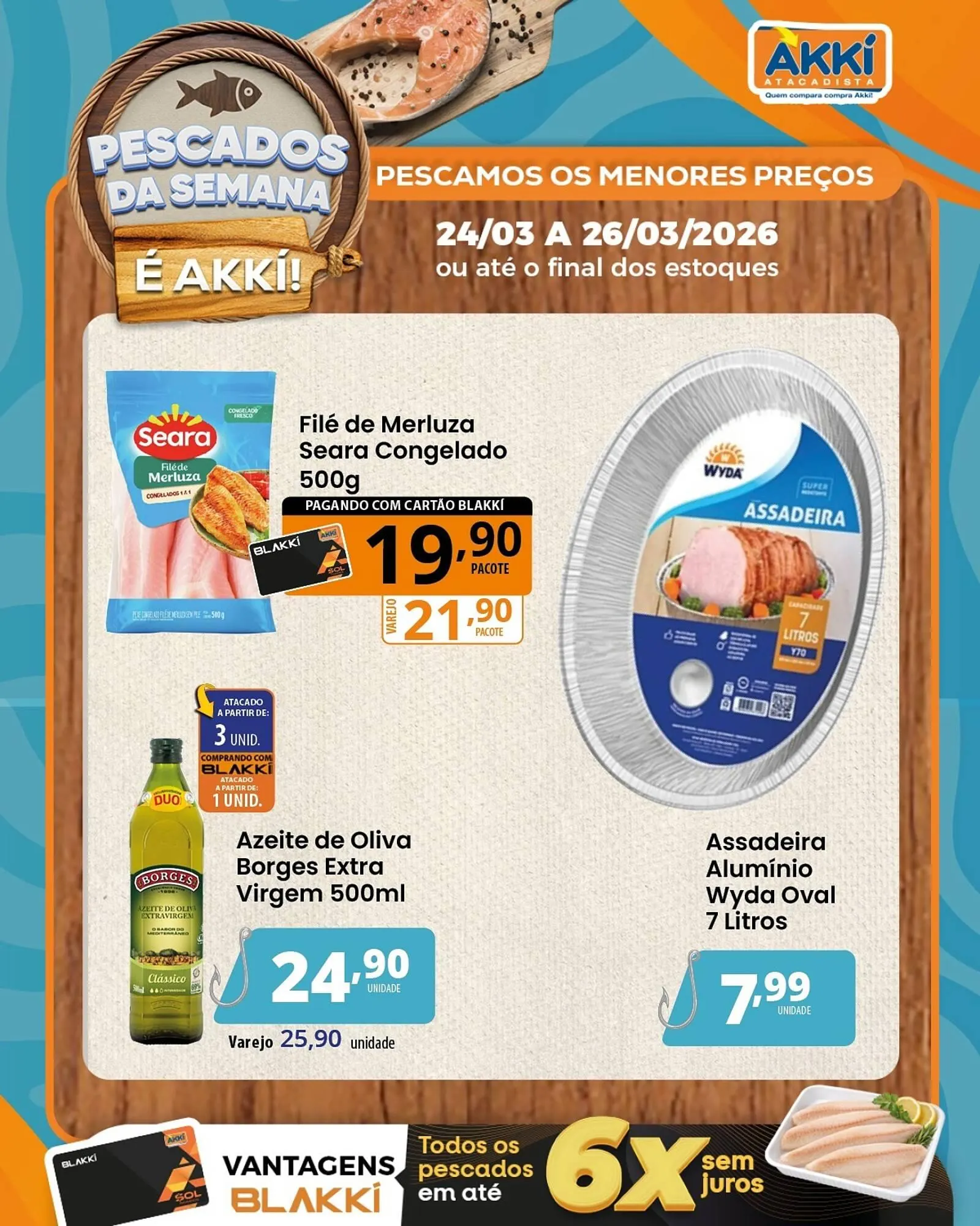 Encarte de Folheto Akki Atacadista 24 de março até 26 de março 2026 - Pagina 3
