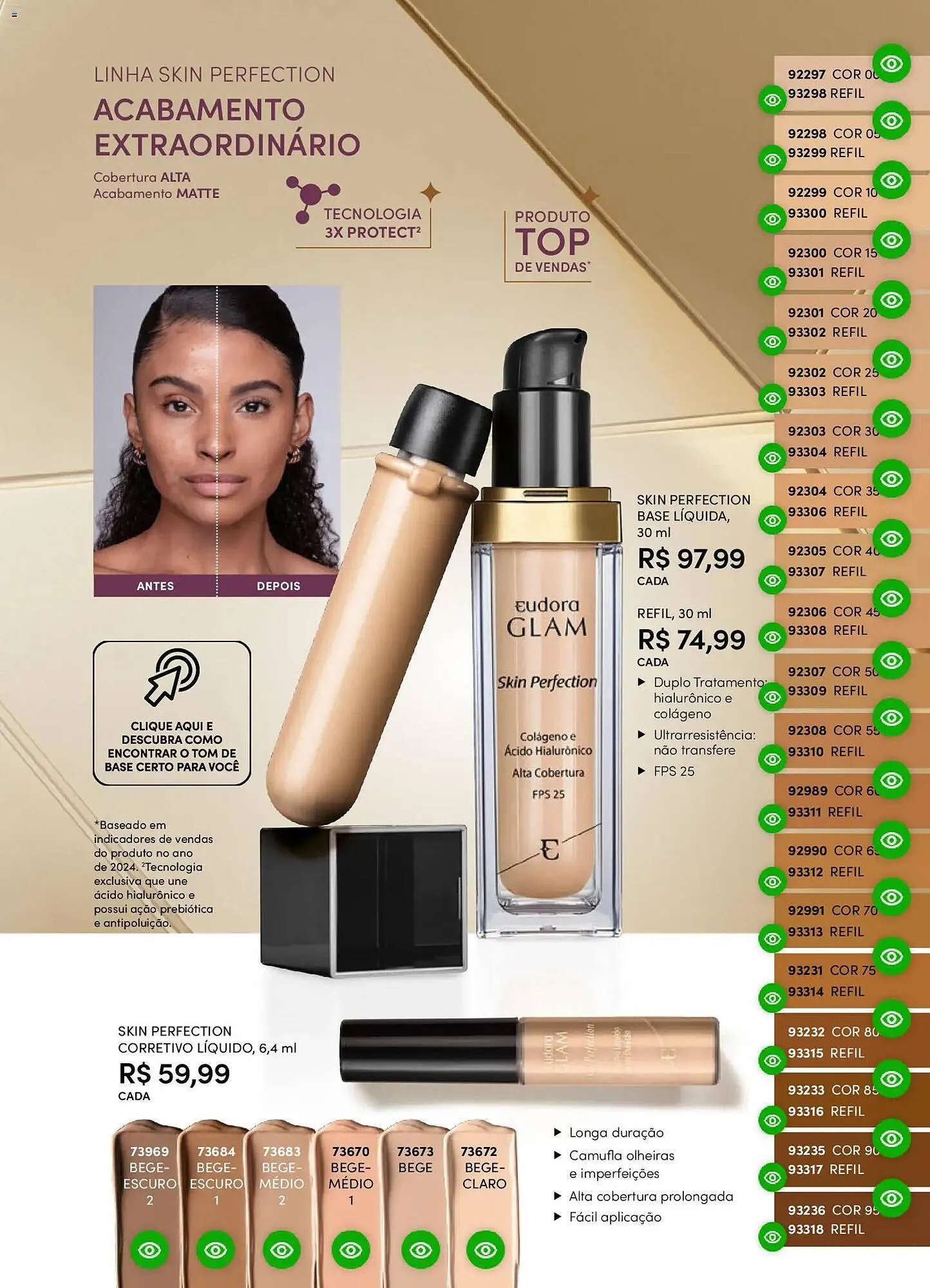 Encarte de Catálogo Eudora 29 de outubro até 27 de novembro 2025 - Pagina 70