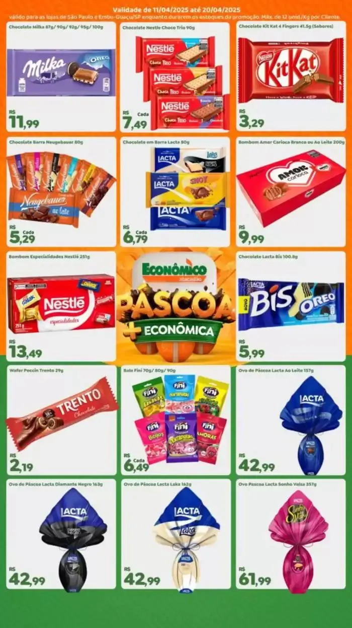 Encarte de Ofertas especiais para você 11 de abril até 20 de abril 2025 - Pagina 4