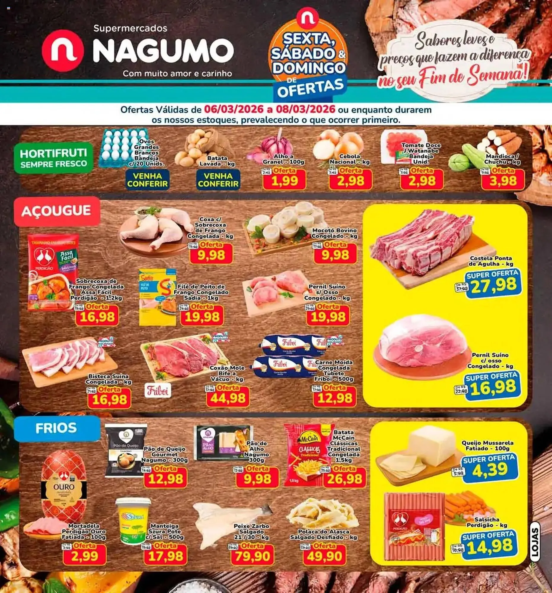 Encarte de Folheto Nagumo 6 de março até 8 de março 2026 - Pagina 1
