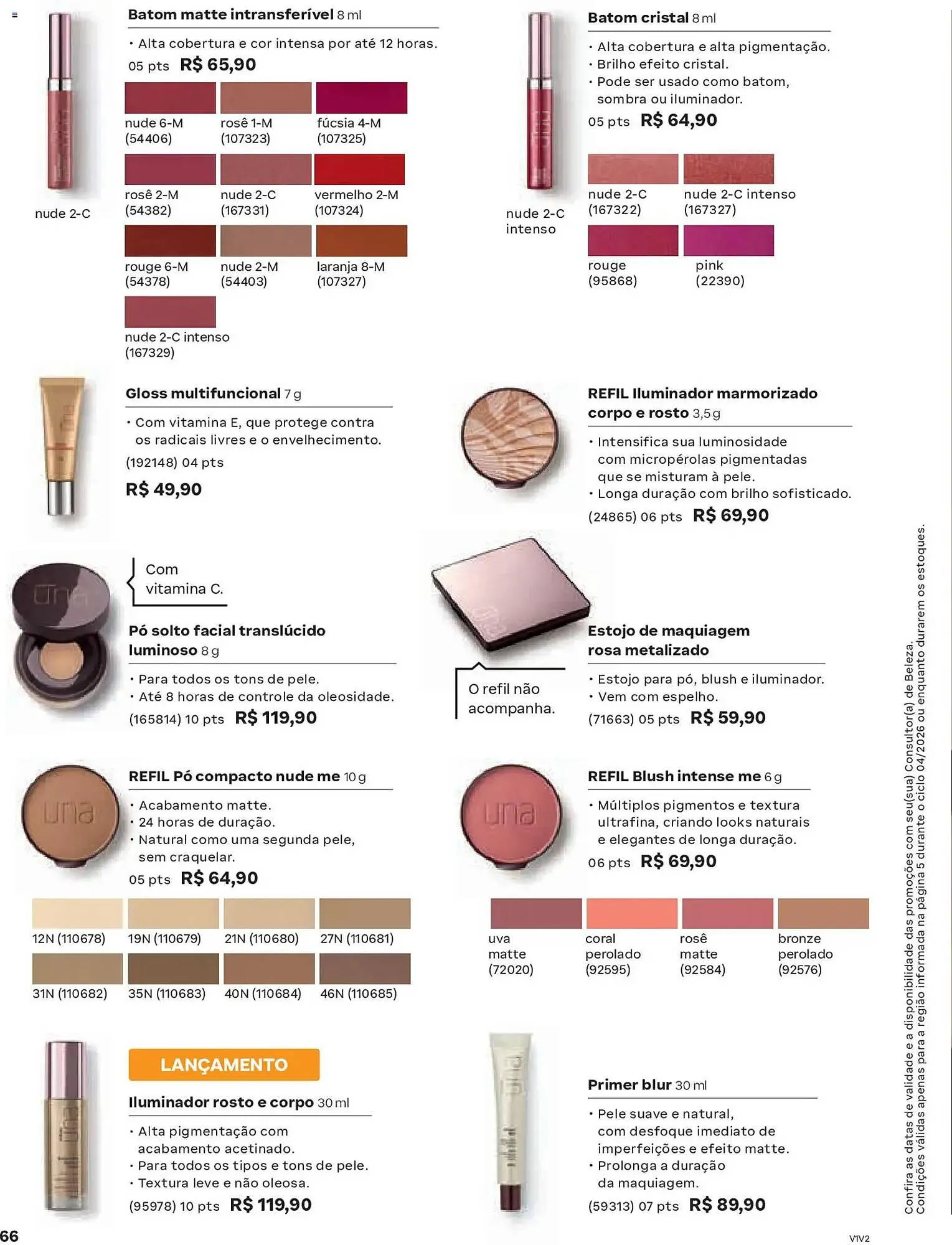 Encarte de Catálogo Natura 19 de fevereiro até 12 de março 2026 - Pagina 66