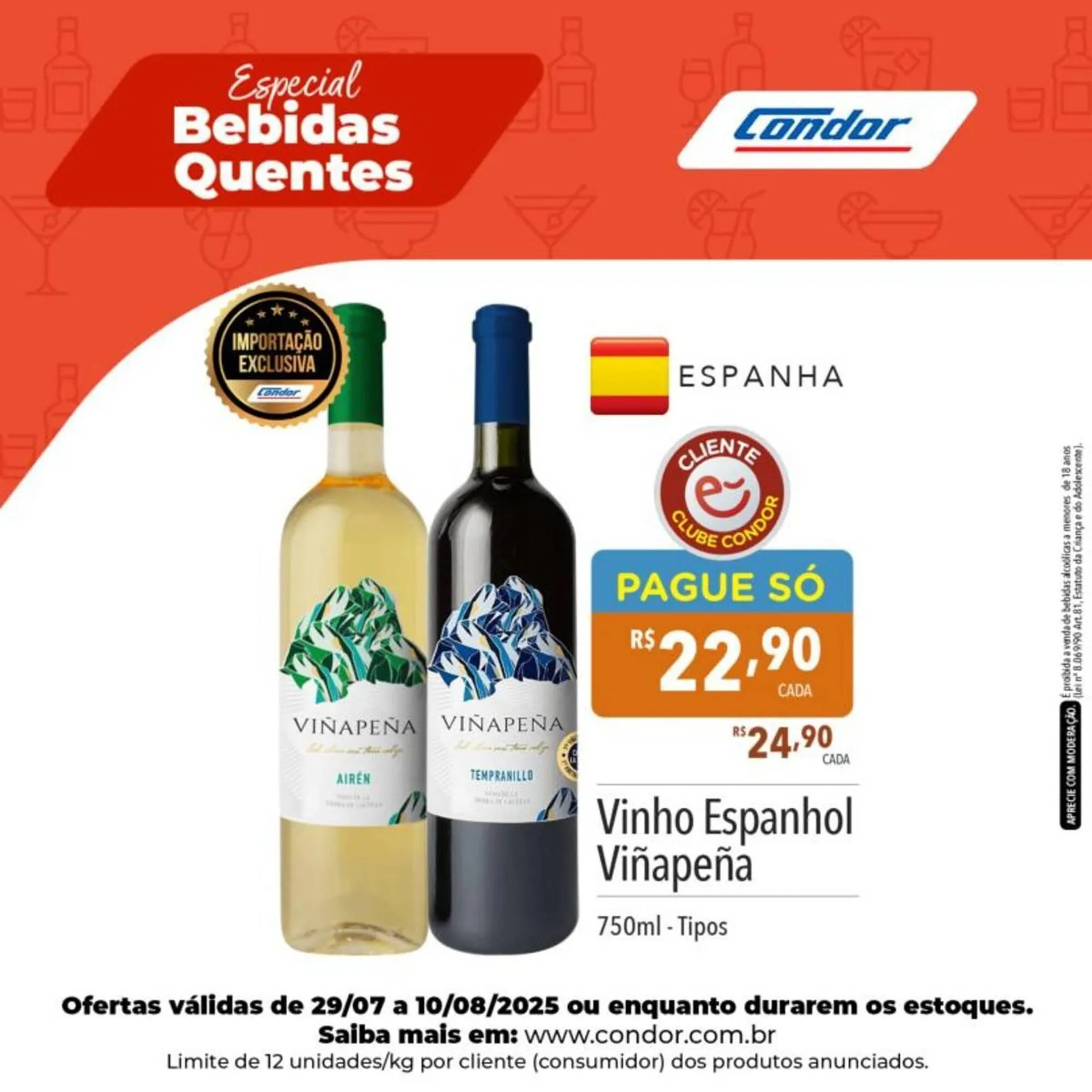 Encarte de Catálogo Supermercados Condor 29 de julho até 10 de agosto 2025 - Pagina 3