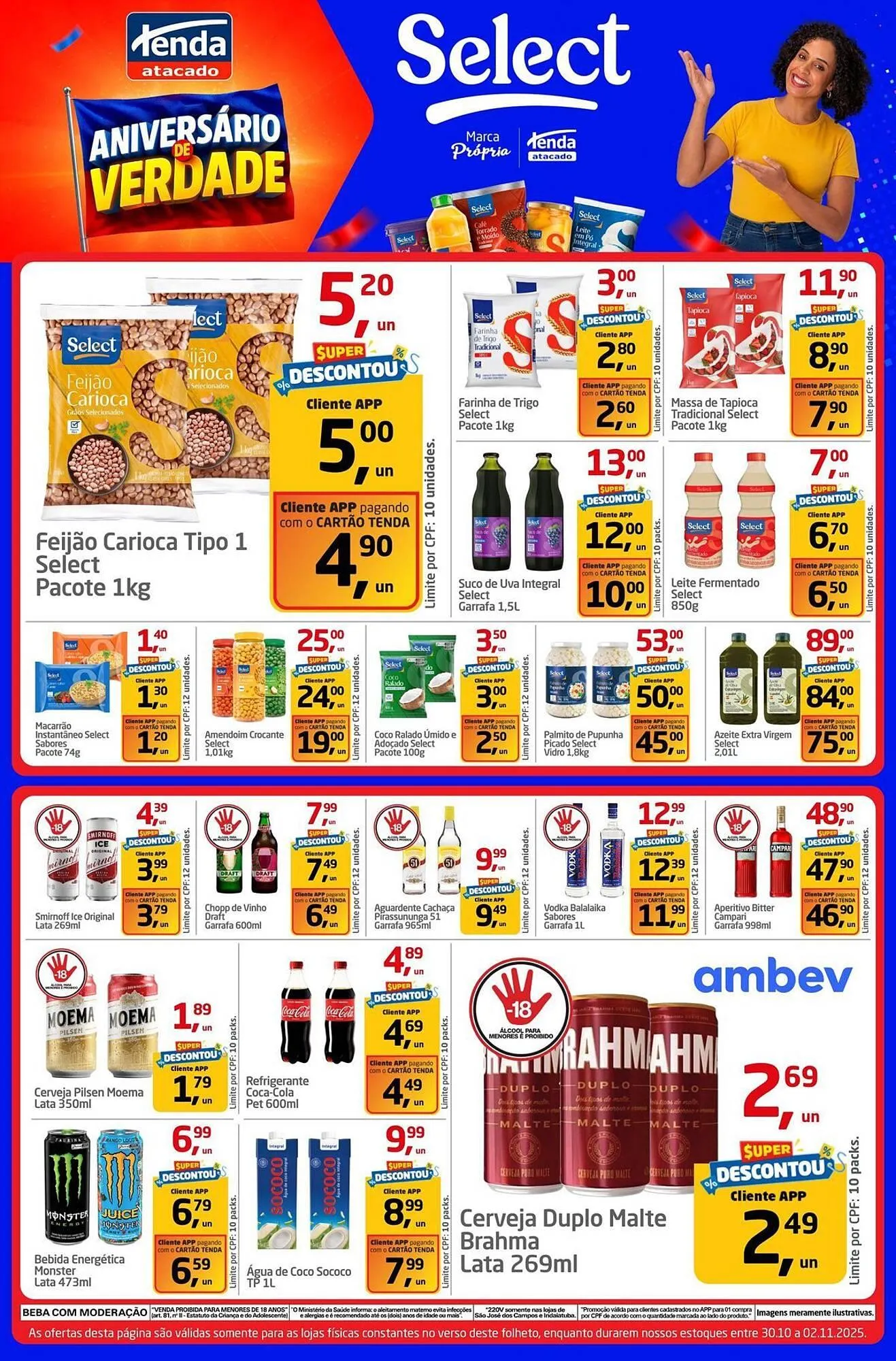 Encarte de Folheto Tenda Atacado 30 de outubro até 2 de novembro 2025 - Pagina 2