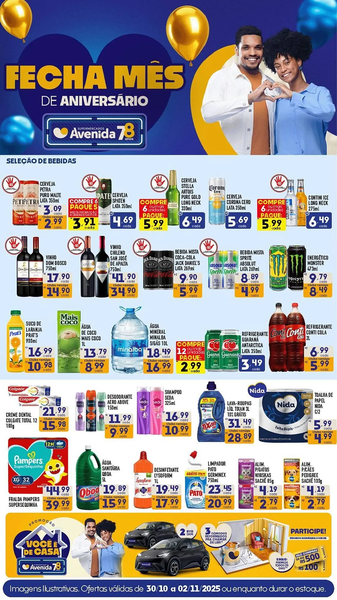 Encarte de Catálogo Supermercados Avenida 30 de outubro até 11 de novembro 2025 - Pagina 2