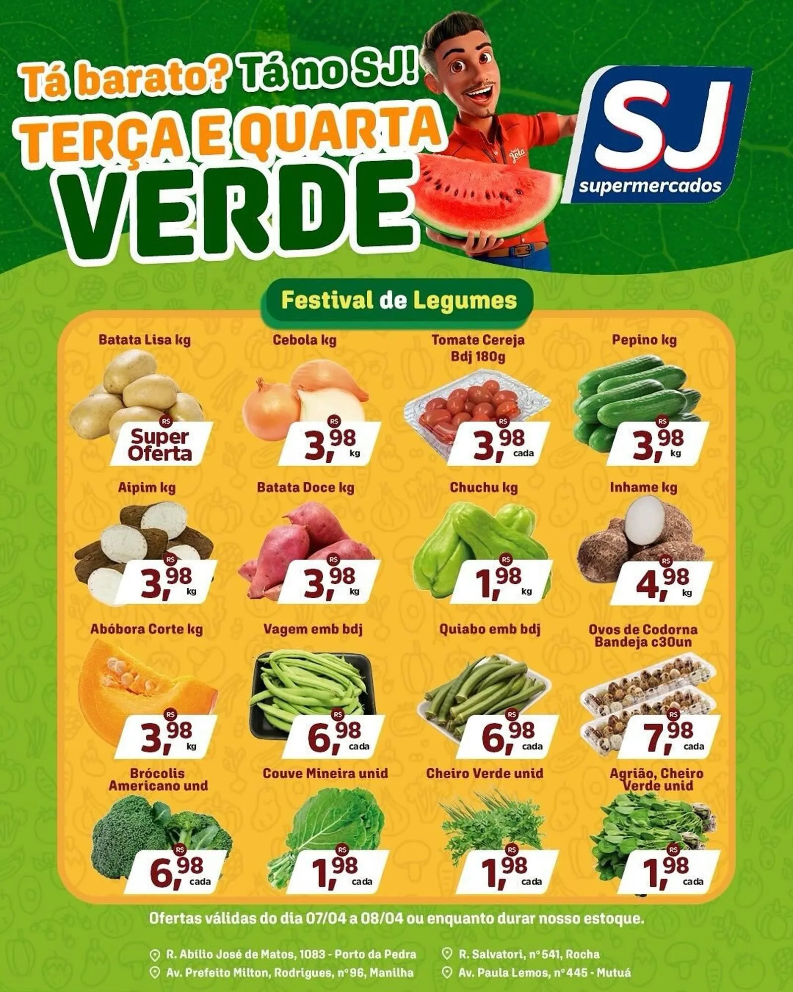Encarte de Encarte Sj Supermercados 7 de abril até 8 de abril 2026 - Pagina 4