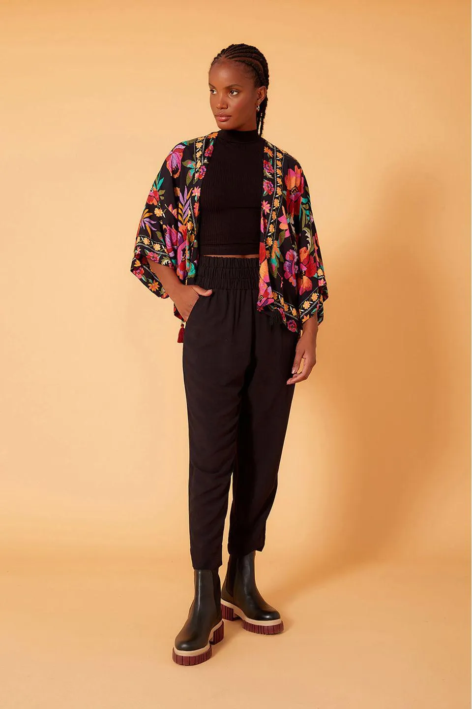 Calça Elastico Cintura