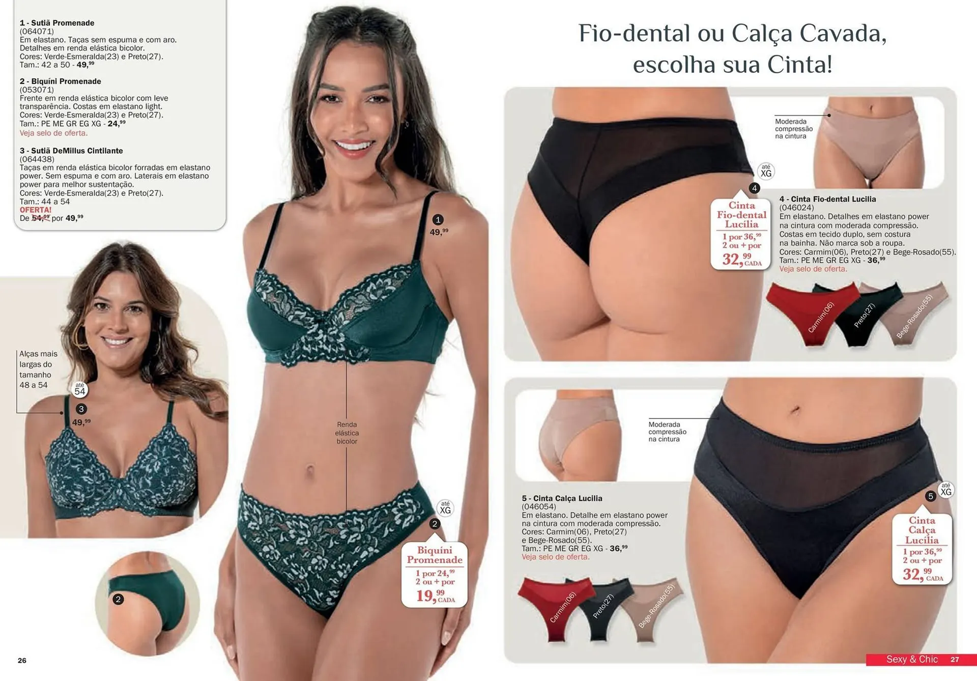 Encarte de Catálogo DeMillus 4 de fevereiro até 30 de abril 2026 - Pagina 14