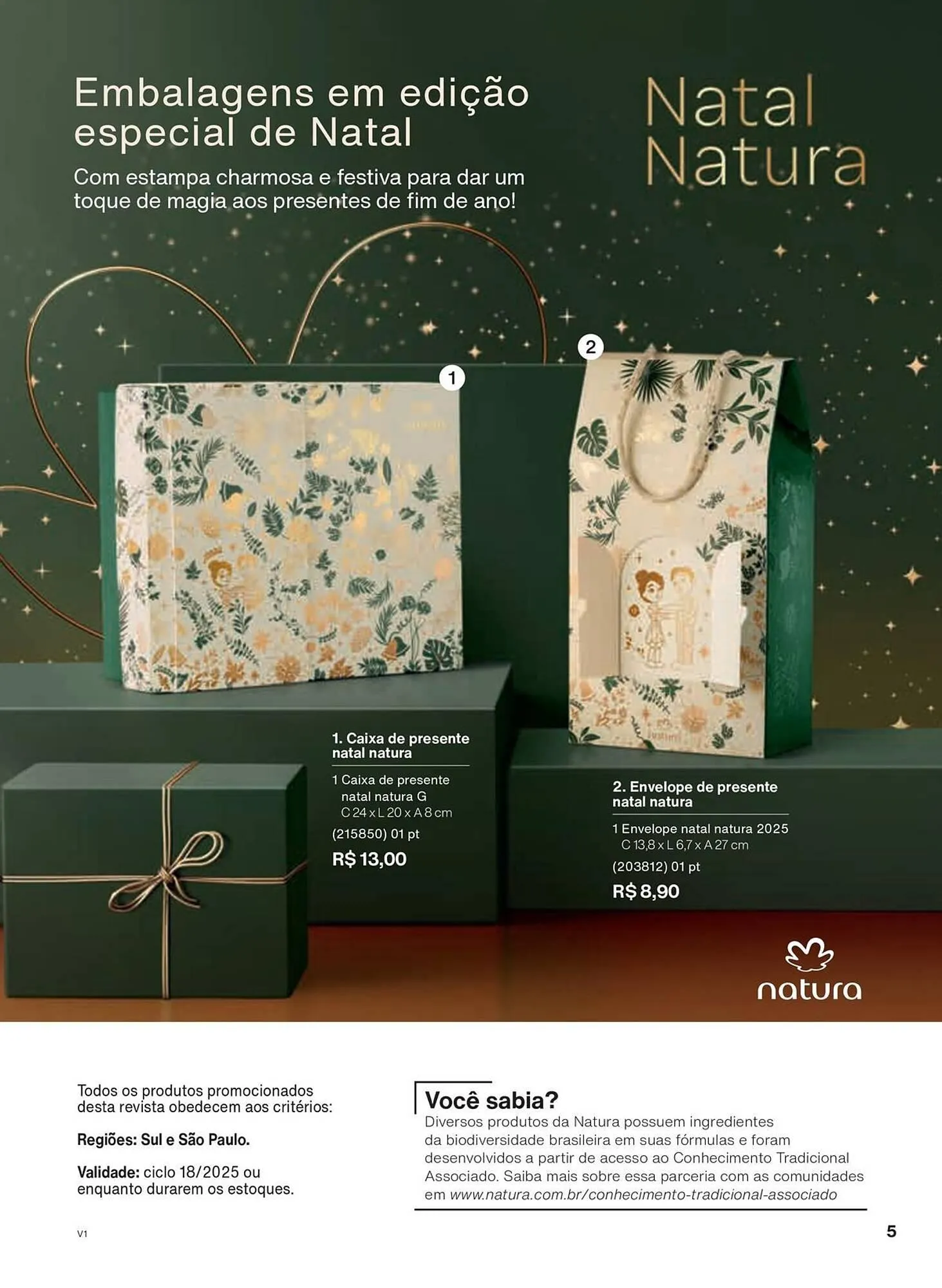 Encarte de Catálogo Natura 30 de outubro até 30 de novembro 2025 - Pagina 5
