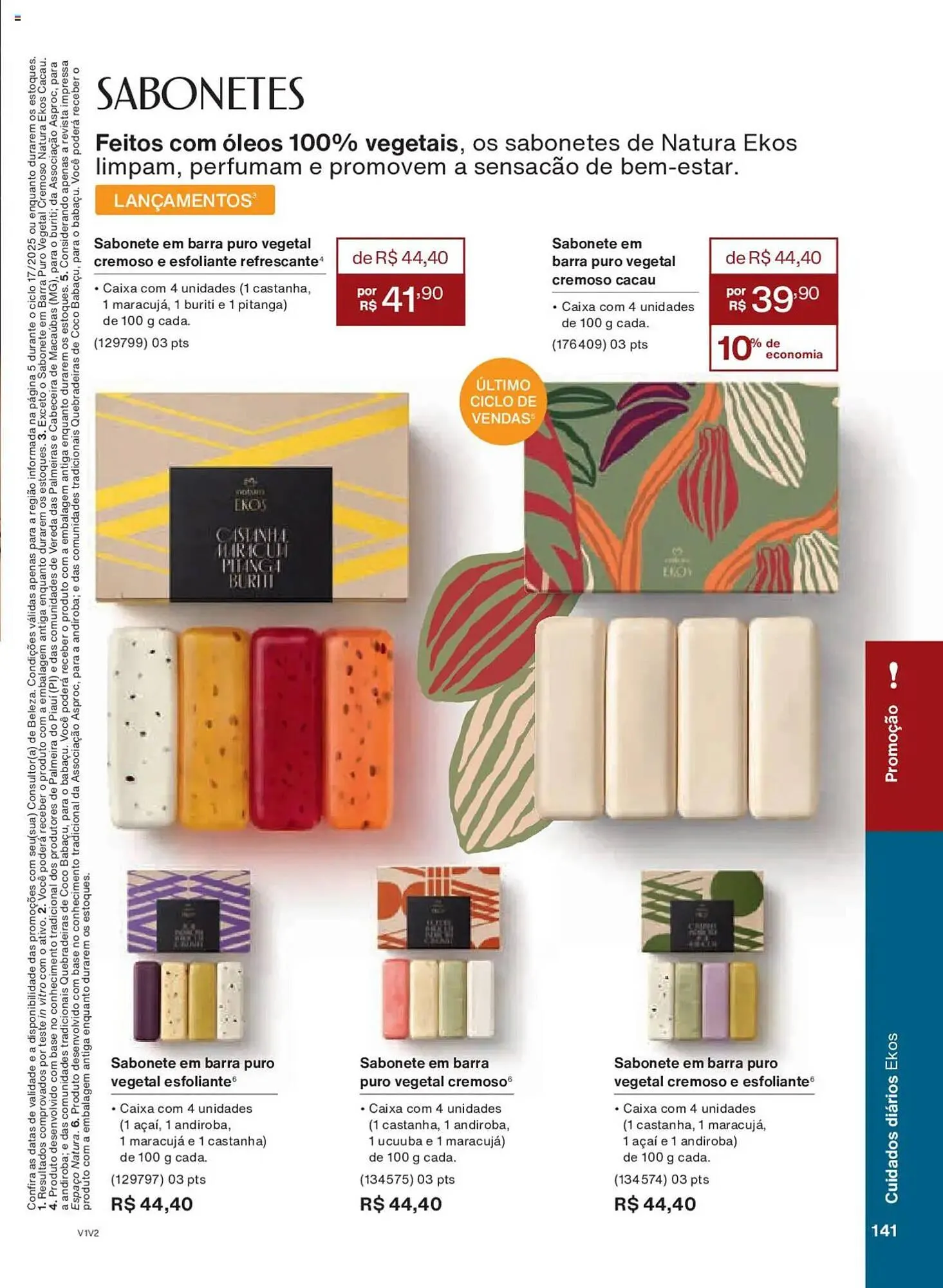 Encarte de Catálogo Natura 14 de outubro até 4 de novembro 2025 - Pagina 141