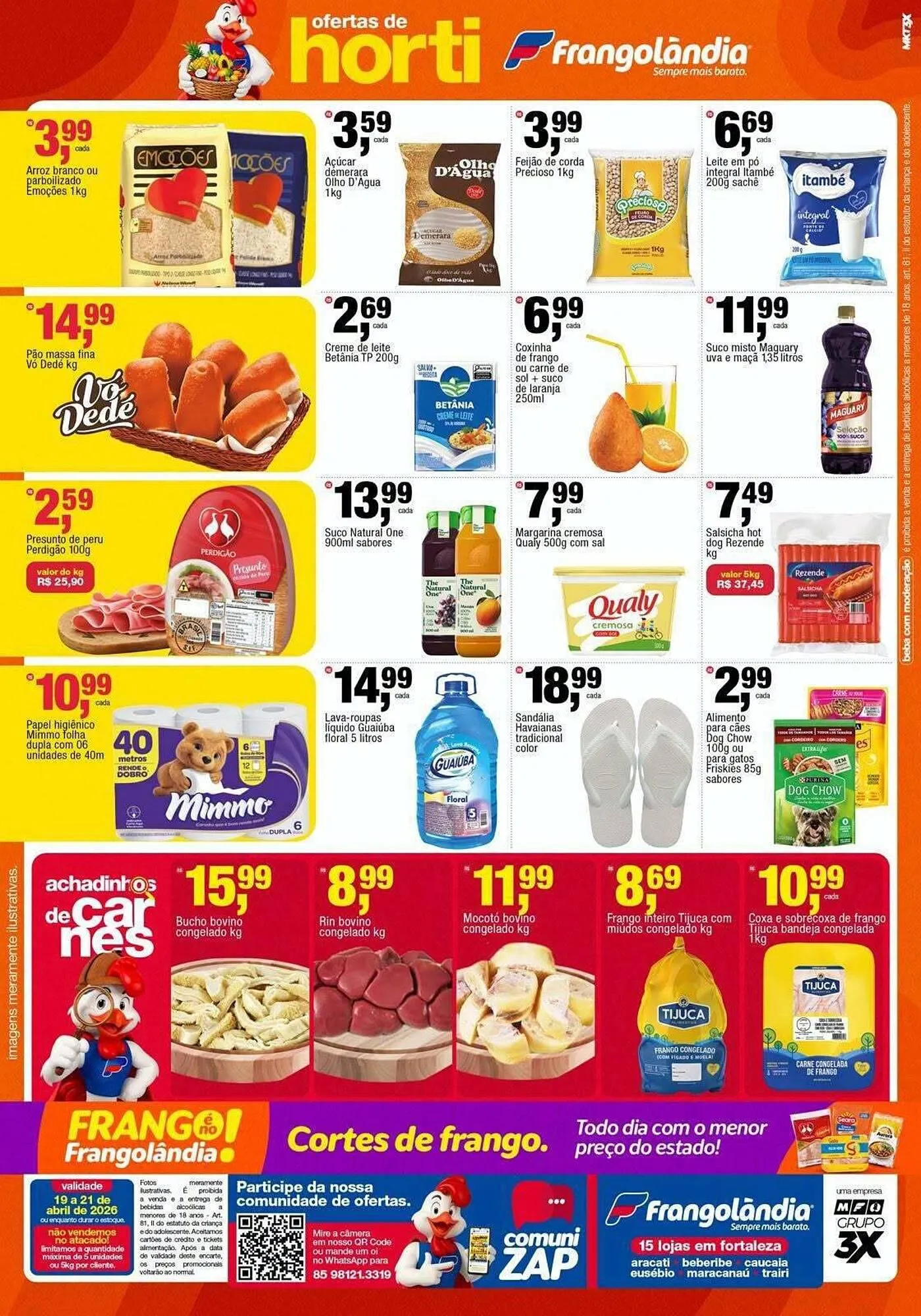 Encarte de Encarte Frangolândia 19 de abril até 21 de abril 2026 - Pagina 2