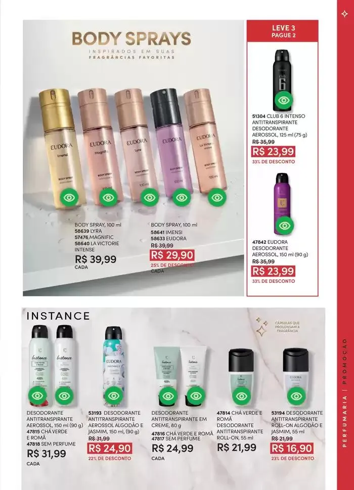 Encarte de Eudora Ciclo 05 12 de março até 12 de abril 2025 - Pagina 27