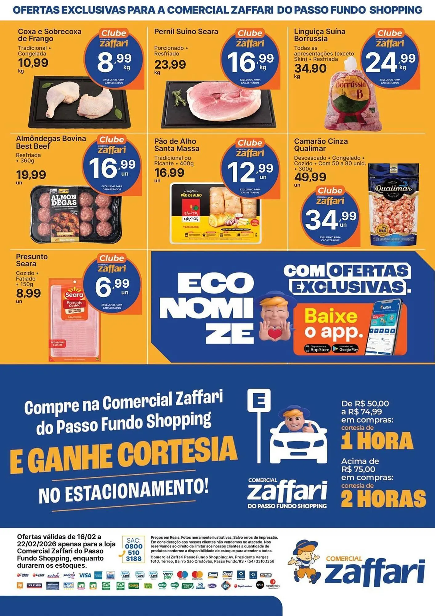 Encarte de Encarte Comercial Zaffari 17 de fevereiro até 22 de fevereiro 2026 - Pagina 2