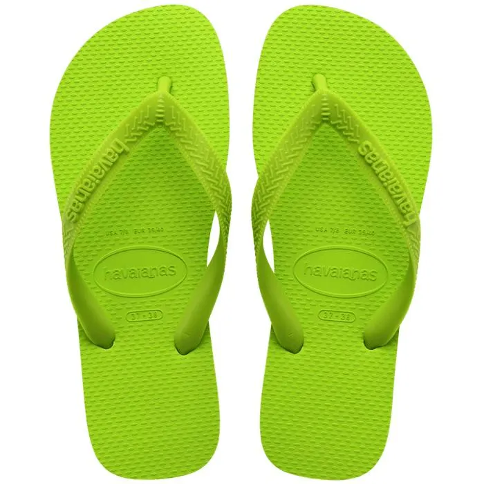Chinelo Havaianas Top Verde Limão Tamanho 35/36