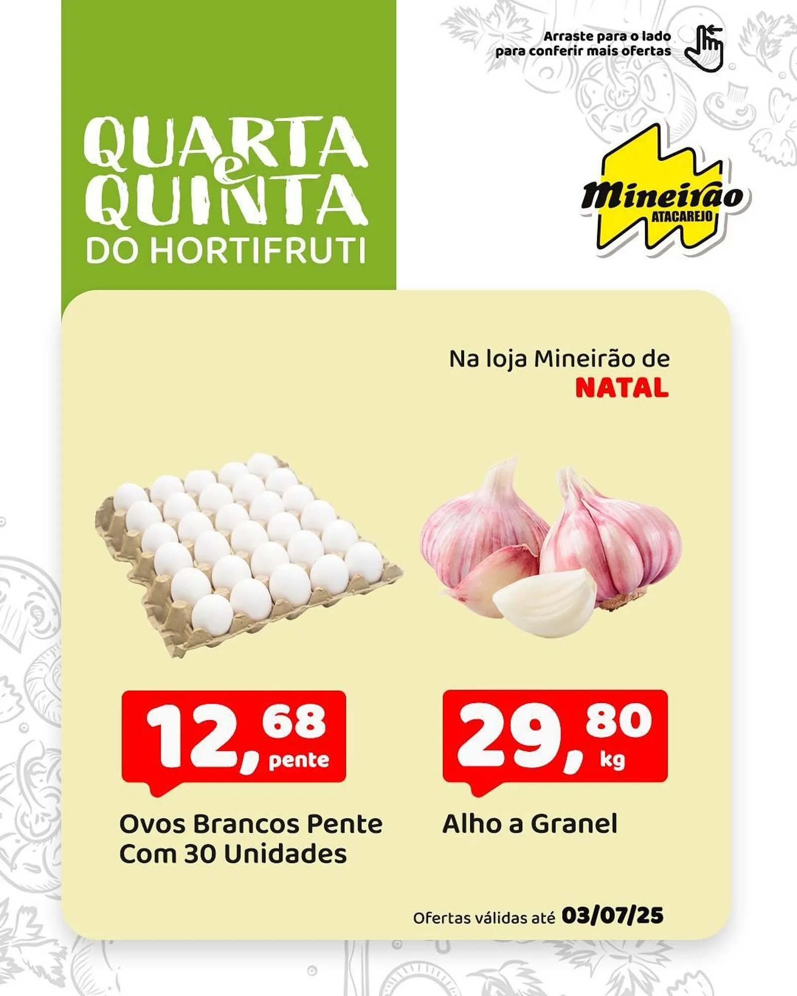 Encarte de Catálogo Mineirão Atacarejo 2 de julho até 3 de julho 2025 - Pagina 1