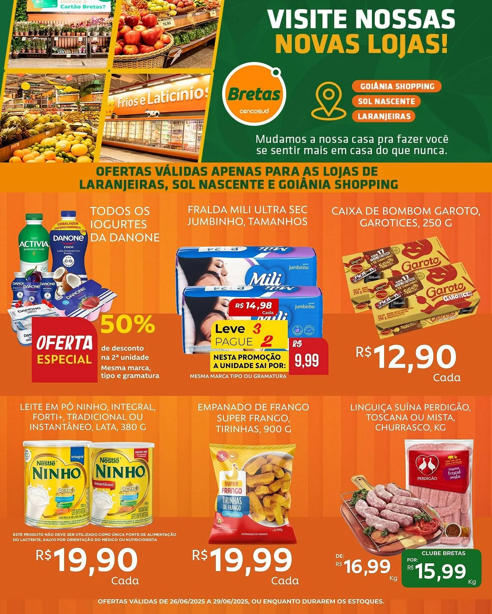 Encarte de Catálogo Supermercados Bretas 26 de junho até 29 de junho 2025 - Pagina 4