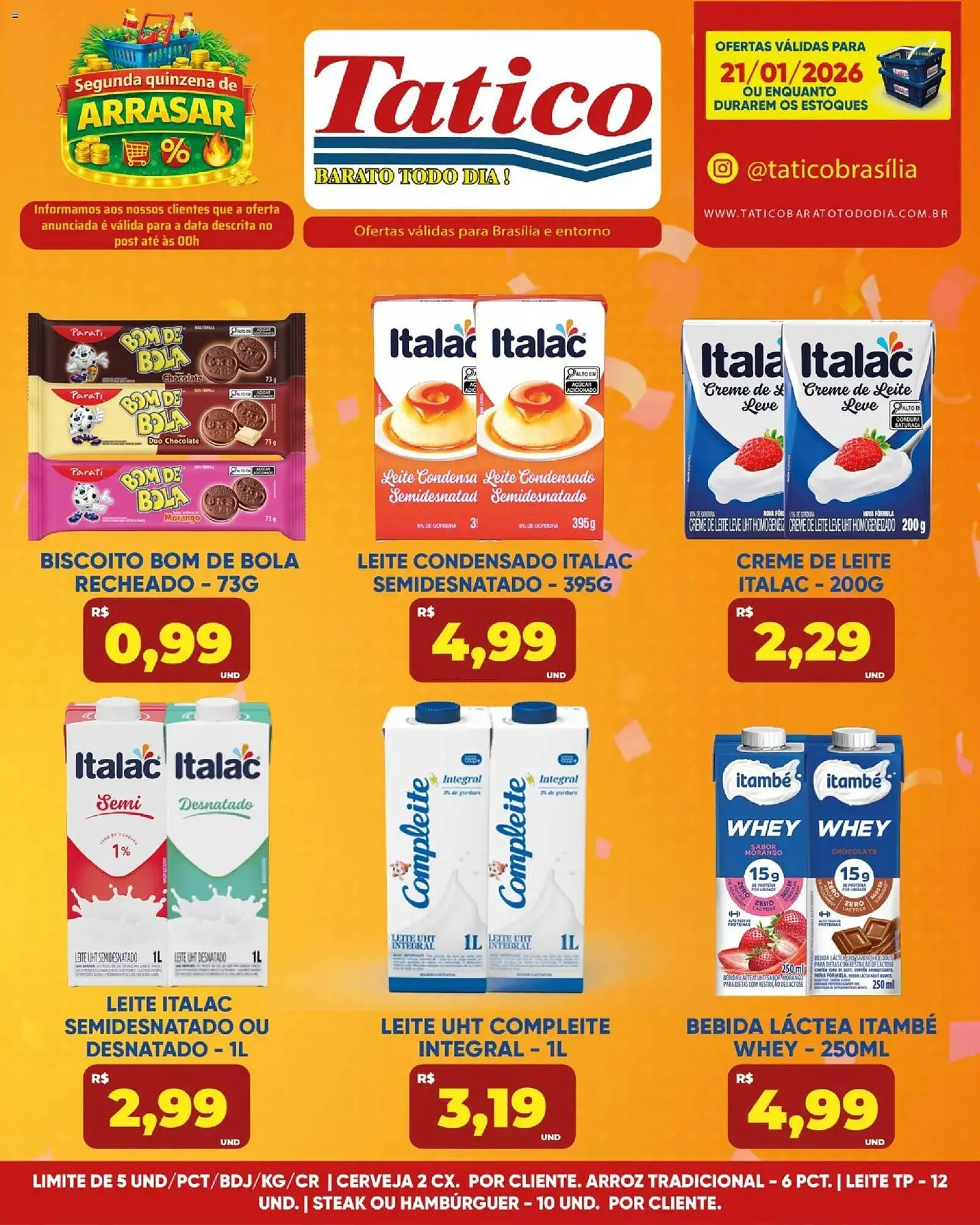 Encarte de Tabloide Tatico 21 de janeiro até 21 de janeiro 2026 - Pagina 3
