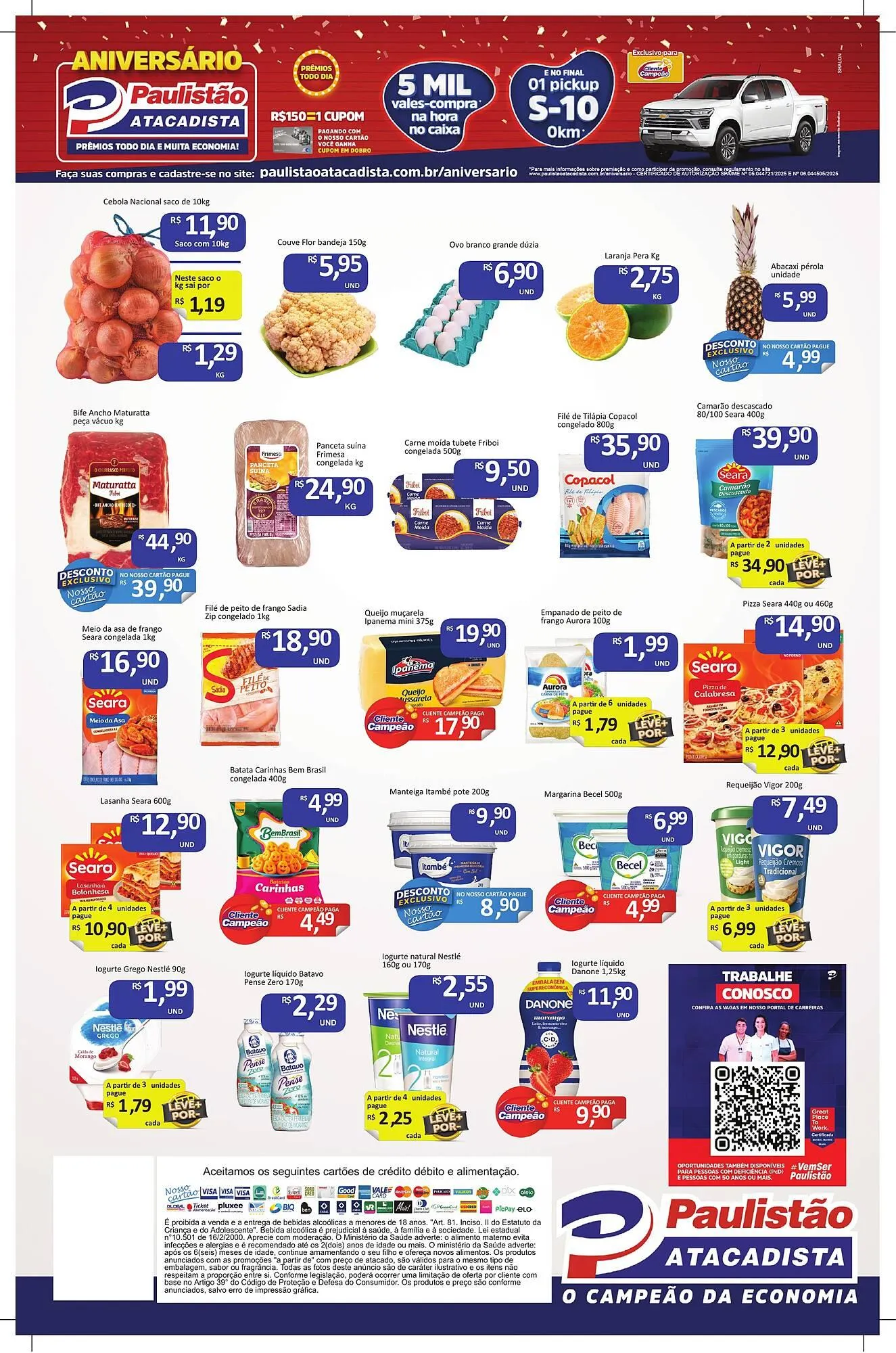 Encarte de Catálogo Paulistão Supermercados 3 de outubro até 5 de outubro 2025 - Pagina 4