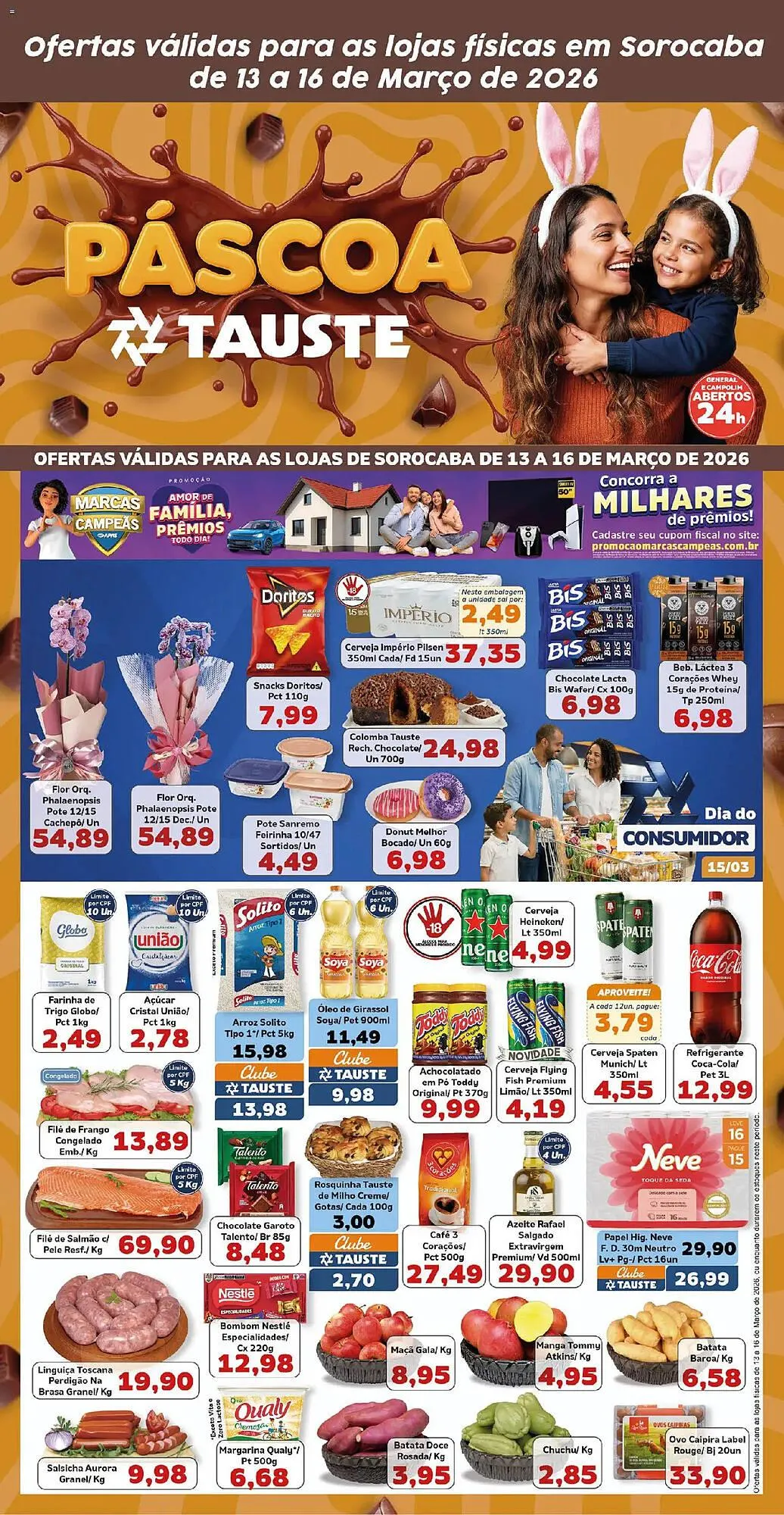 Encarte de Catálogo Supermercados Tauste 13 de março até 16 de março 2026 - Pagina 2