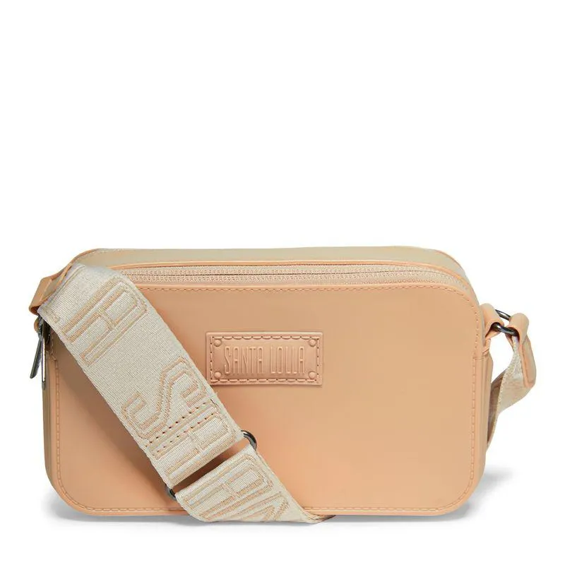 Bolsa Pequena Borracha Bege