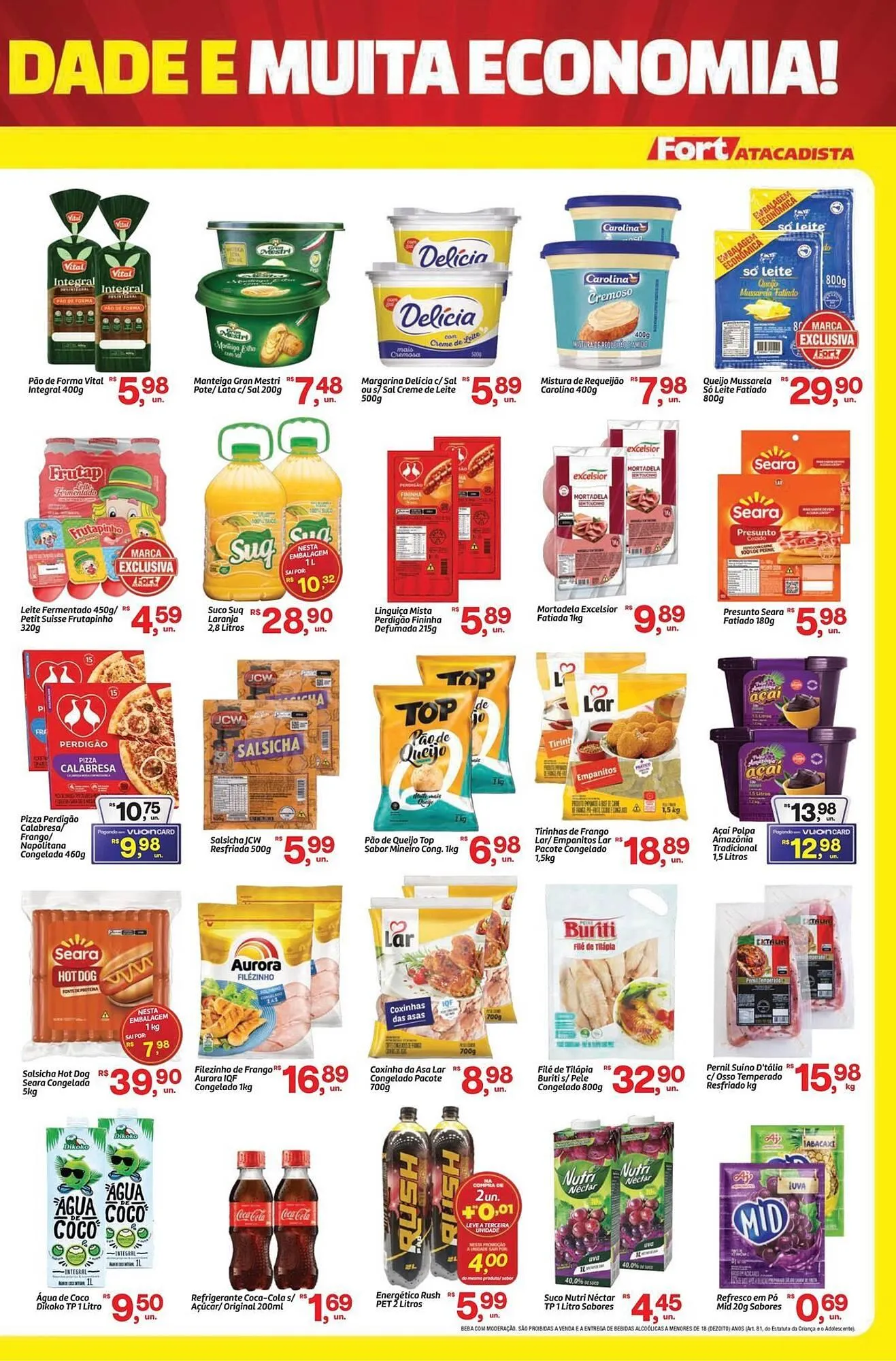 Encarte de Tabloide Fort Atacadista 3 de novembro até 6 de novembro 2025 - Pagina 3