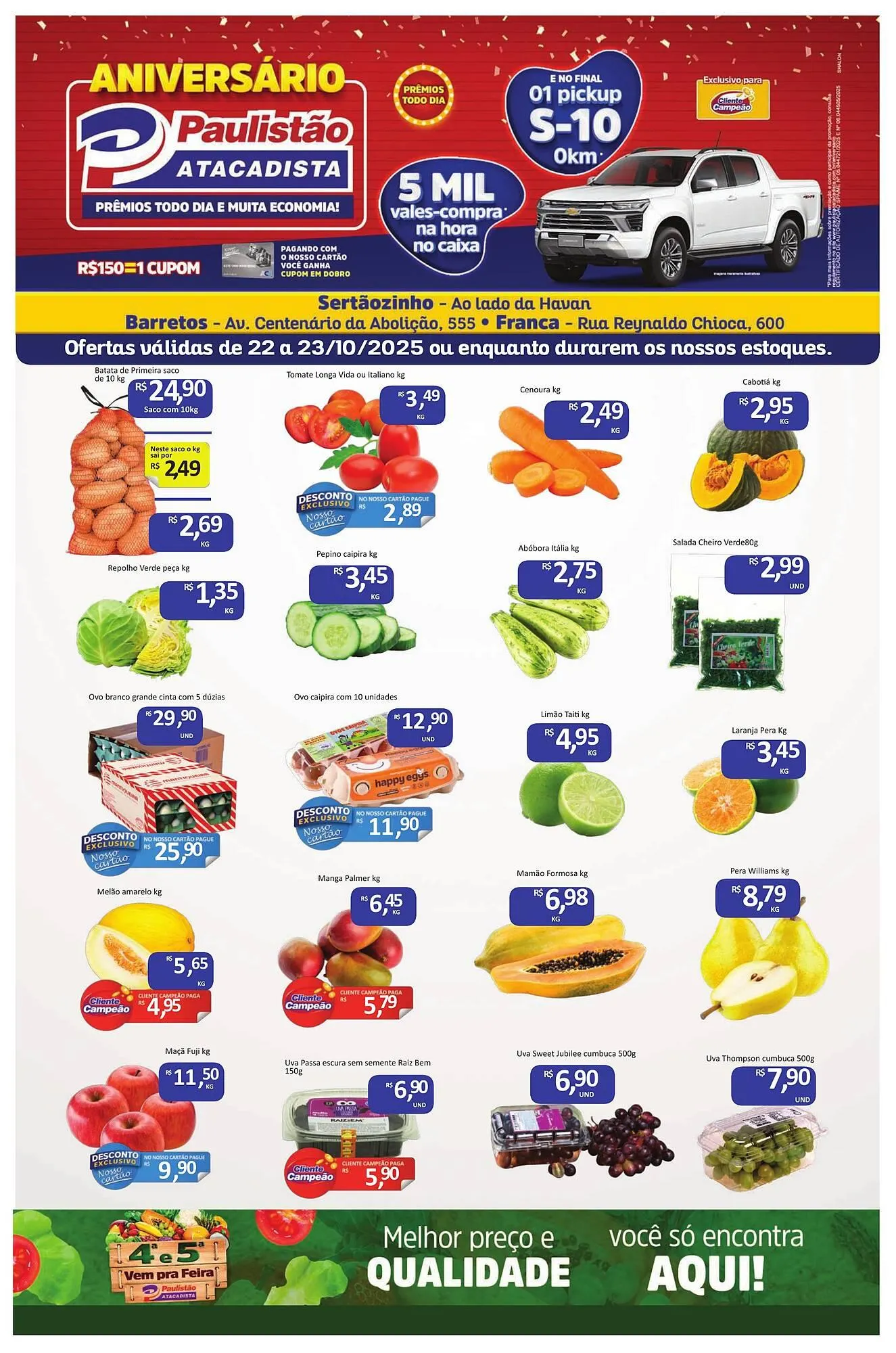 Catálogo Paulistão Supermercados - 1