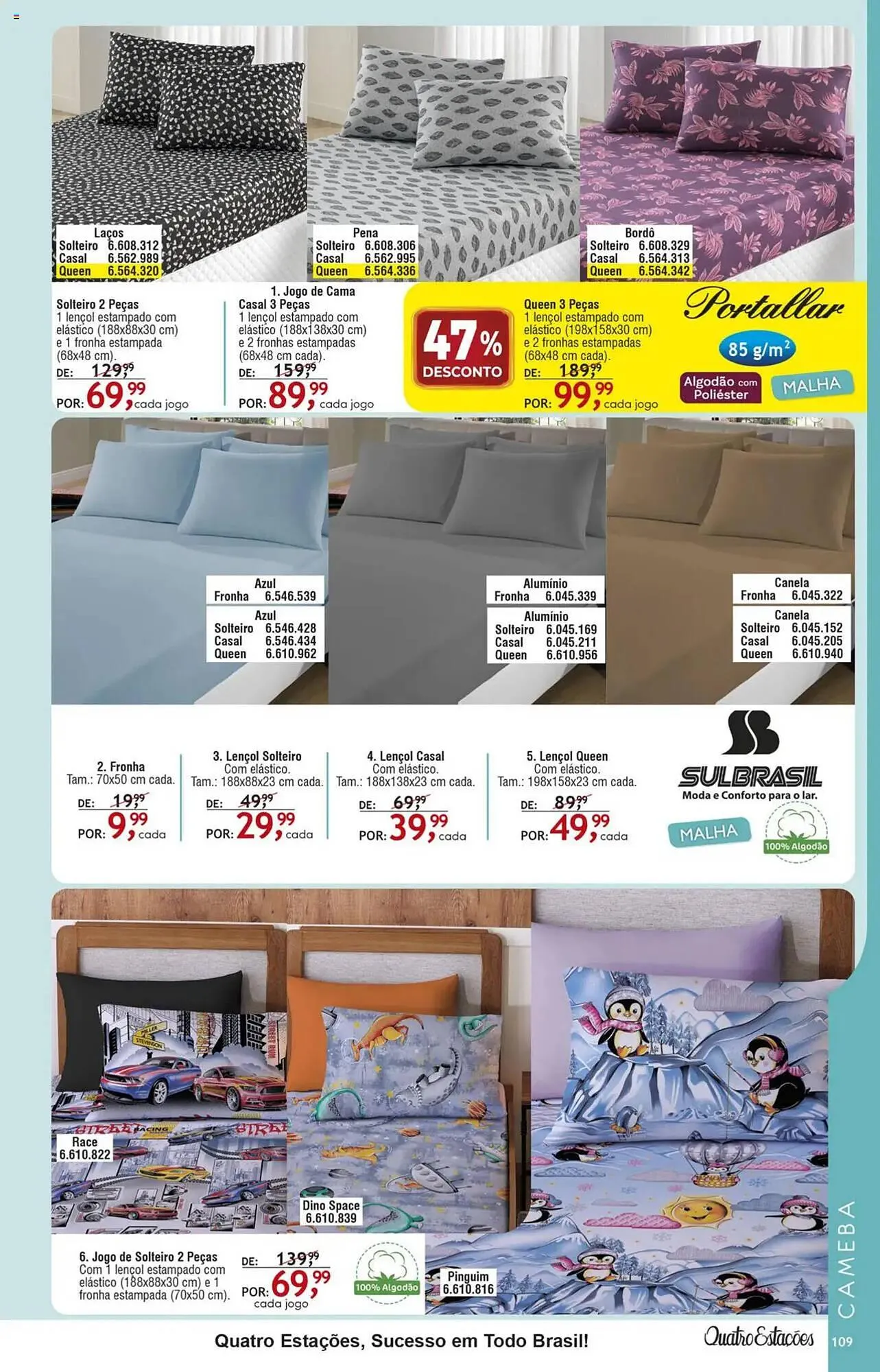 Encarte de Catálogo Quatro Estações 1 de fevereiro até 30 de abril 2025 - Pagina 105