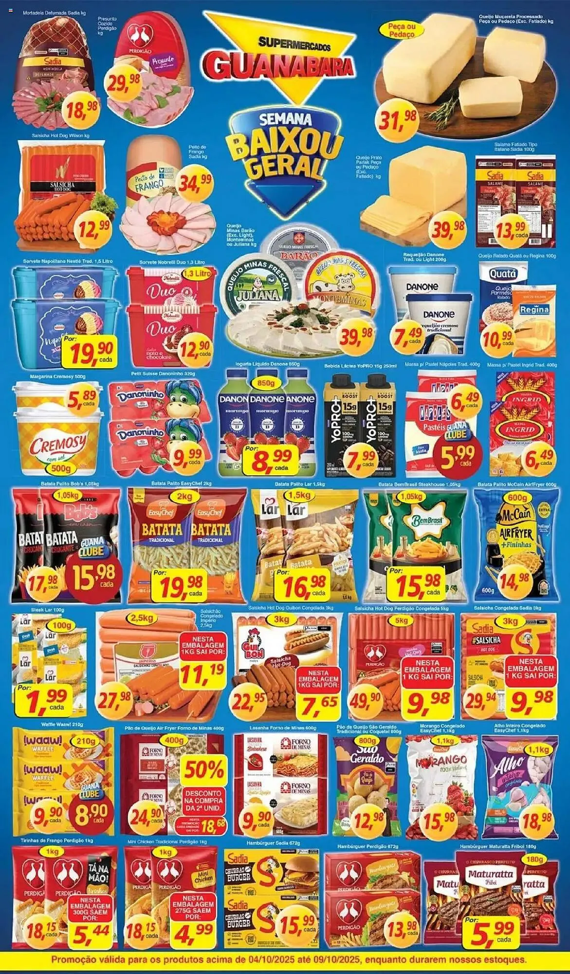Encarte de Encarte Supermercados Guanabara 4 de outubro até 10 de outubro 2025 - Pagina 4