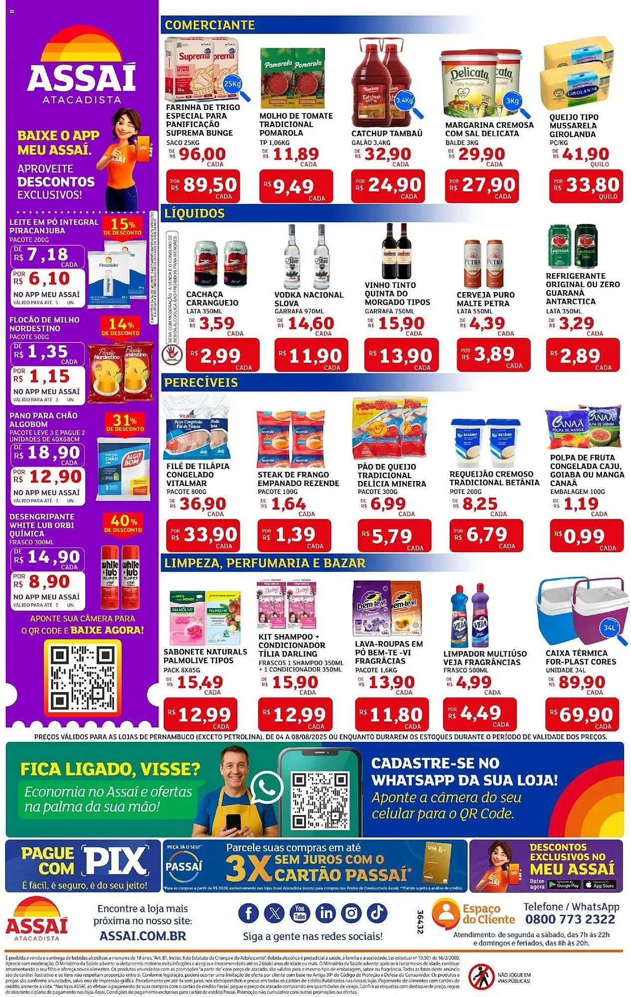 Encarte de Catálogo Assaí Atacadista 4 de agosto até 8 de agosto 2025 - Pagina 2