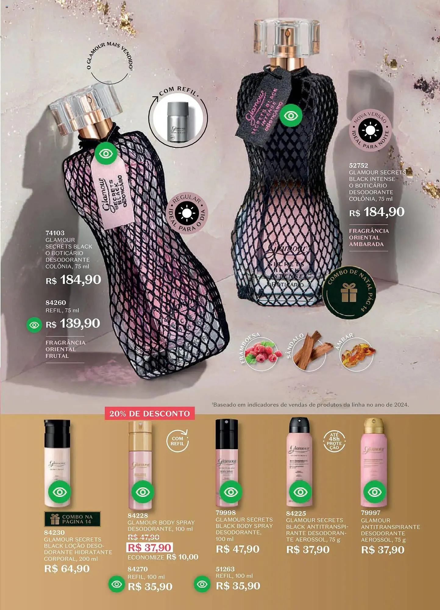 Encarte de Catálogo O Boticário 1 de dezembro até 26 de dezembro 2025 - Pagina 64