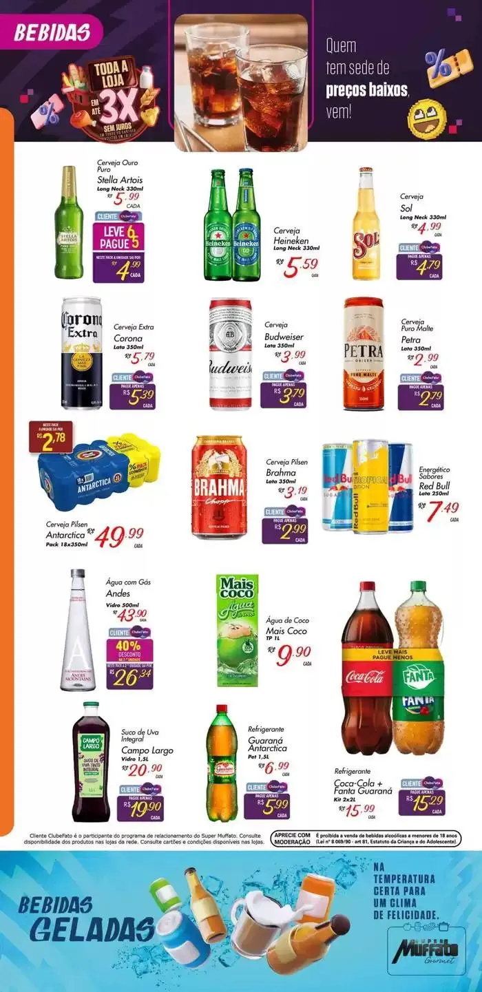 Encarte de Promoções especiais em andamento 4 de abril até 13 de abril 2025 - Pagina 12