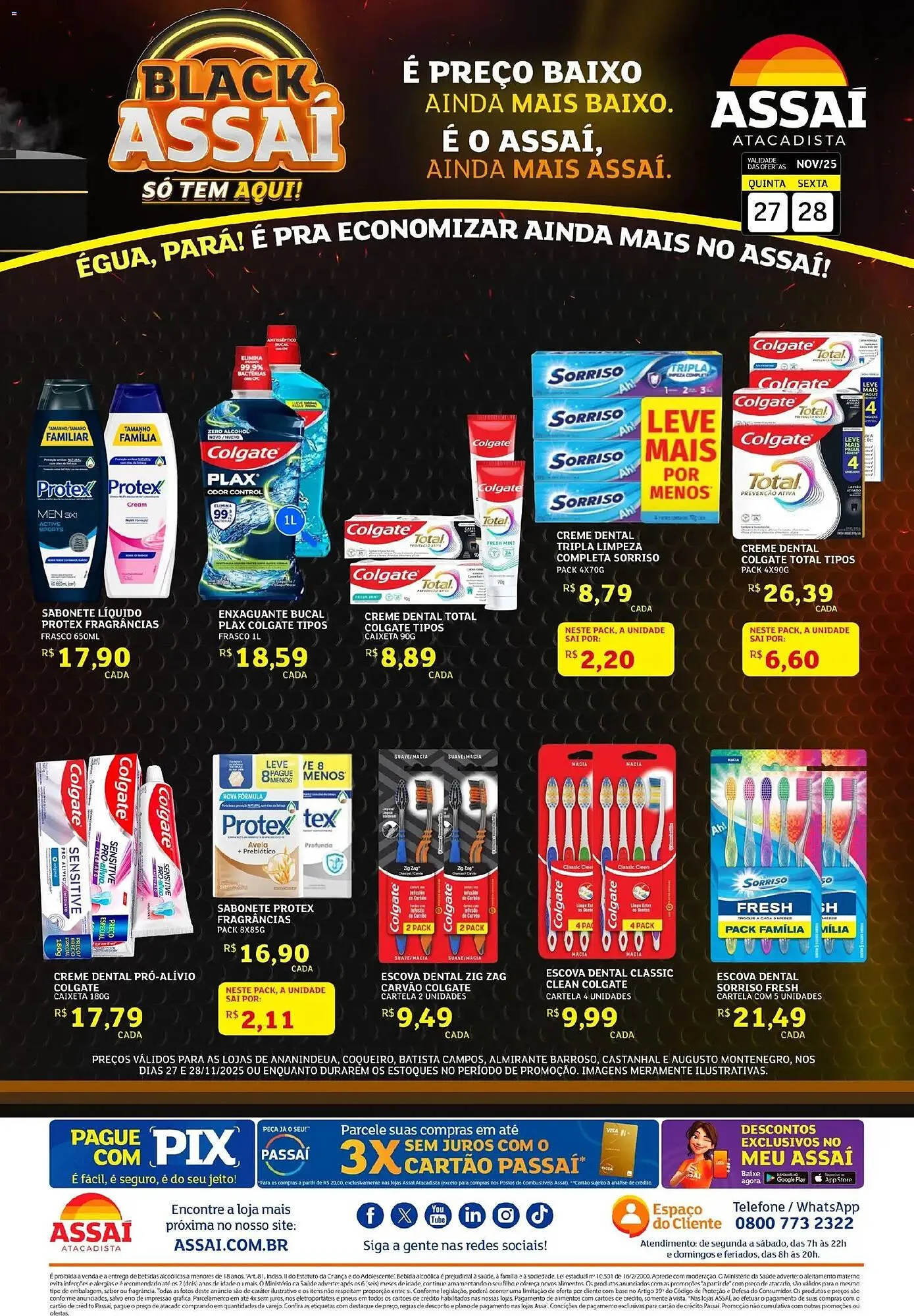 Encarte de Encarte Assaí Atacadista 27 de novembro até 28 de novembro 2025 - Pagina 1