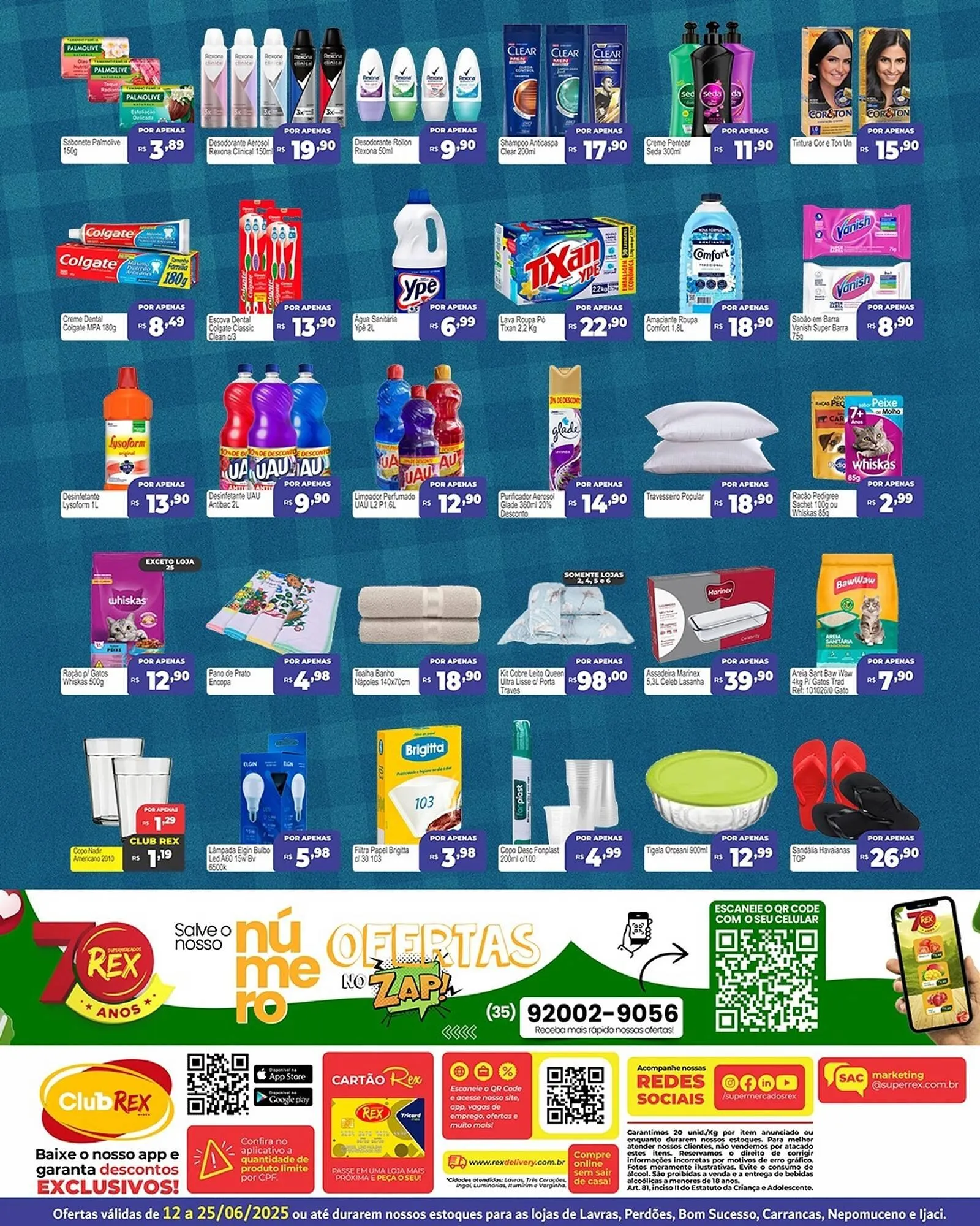 Encarte de Catálogo Supermercados Rex 11 de junho até 25 de junho 2025 - Pagina 4