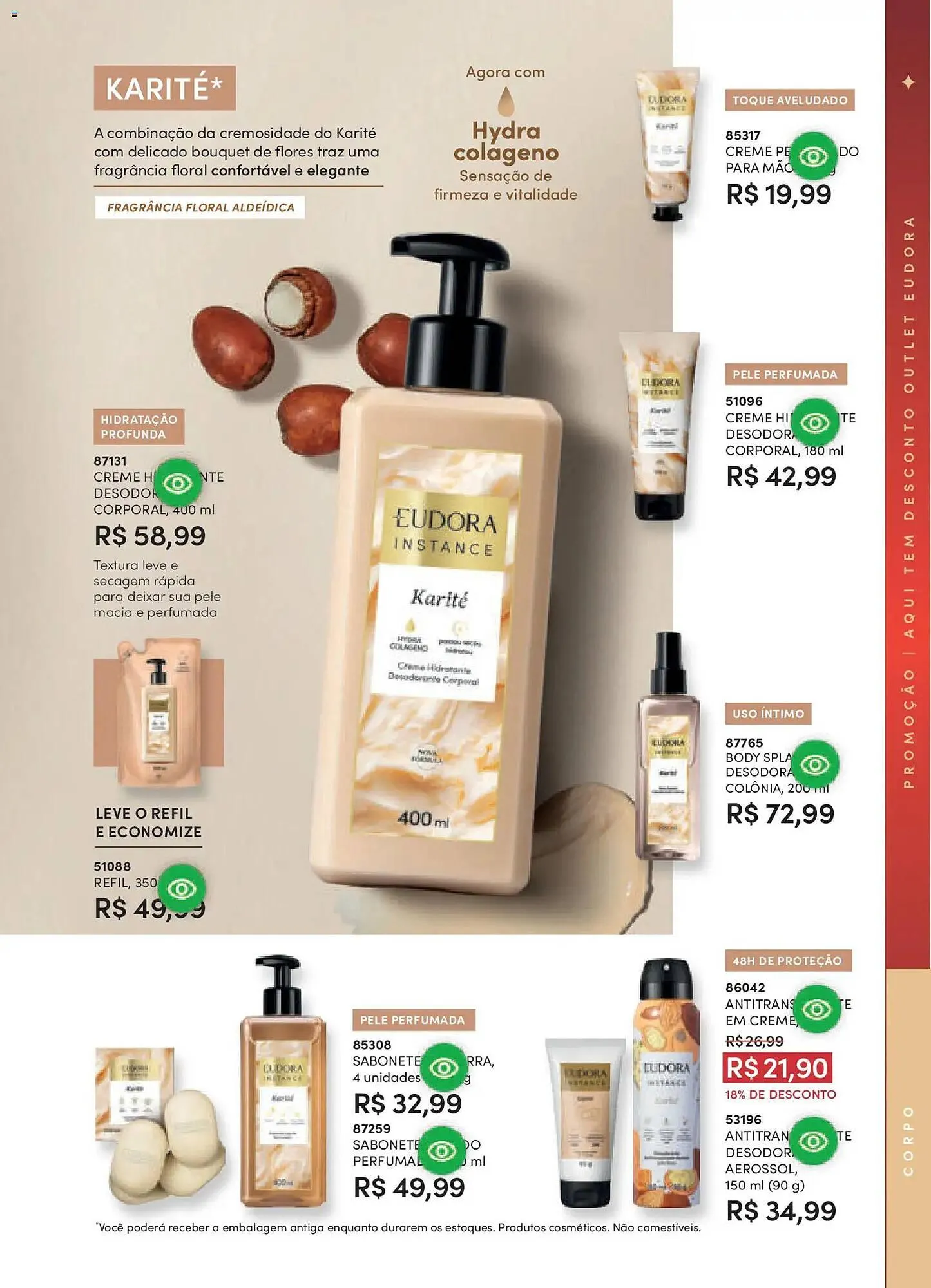 Encarte de Catálogo Eudora 8 de janeiro até 31 de janeiro 2026 - Pagina 56