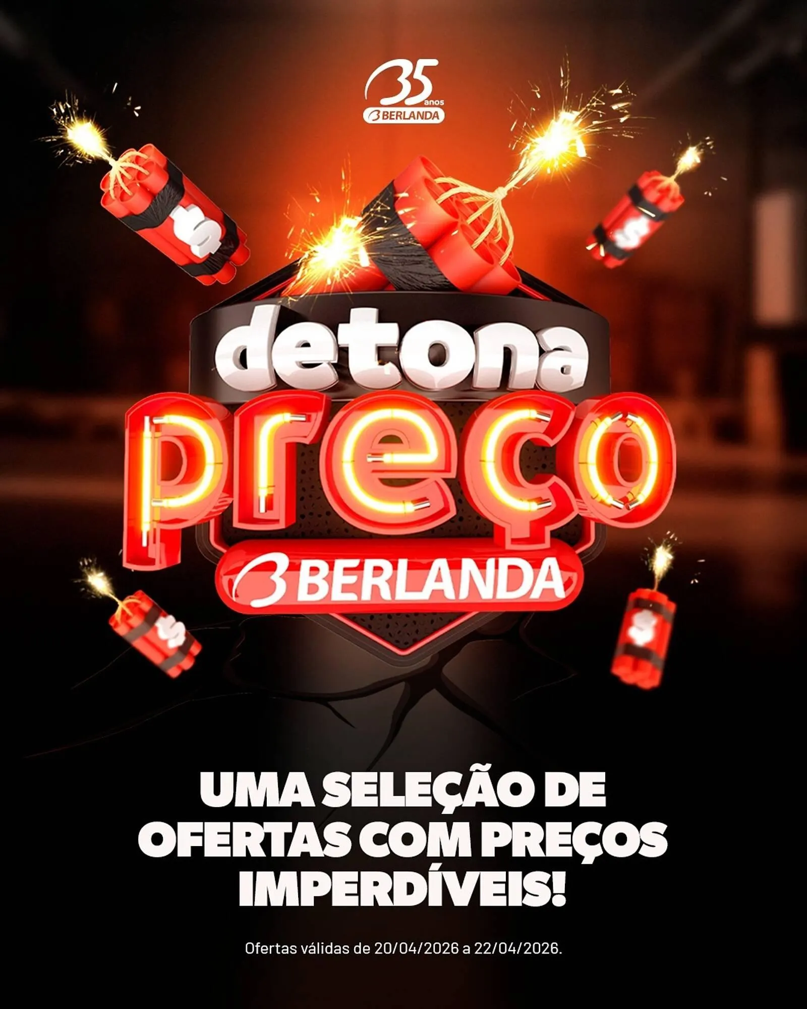Encarte de Catálogo Berlanda 20 de abril até 22 de abril 2026 - Pagina 1