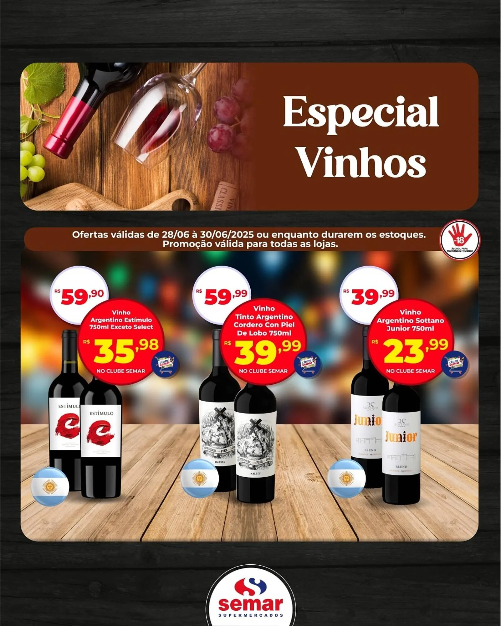 Encarte de Catálogo Semar Supermercado 29 de junho até 30 de junho 2025 - Pagina 3