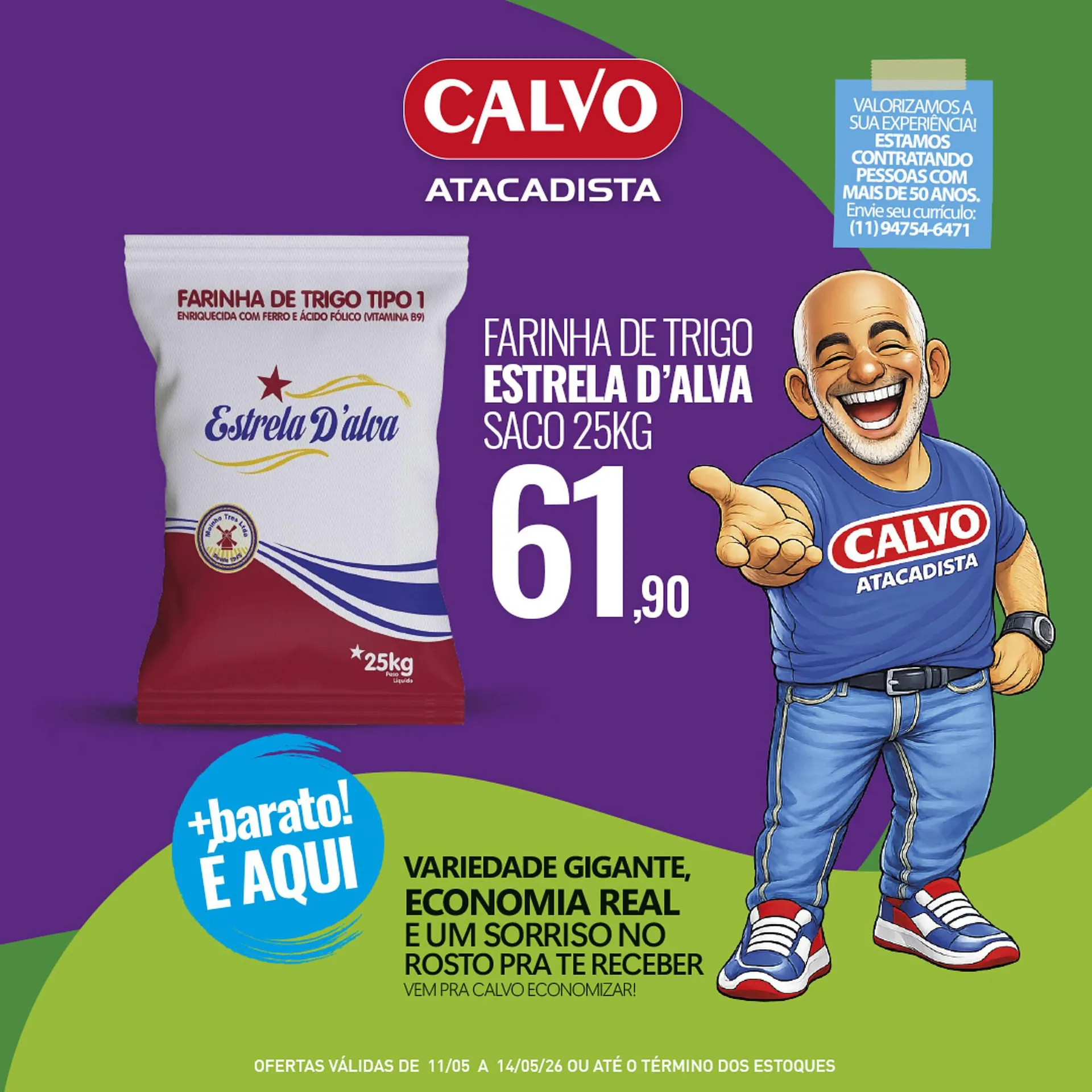 Encarte de Folheto Calvo Atacadista 12 de maio até 14 de maio 2026 - Pagina 4