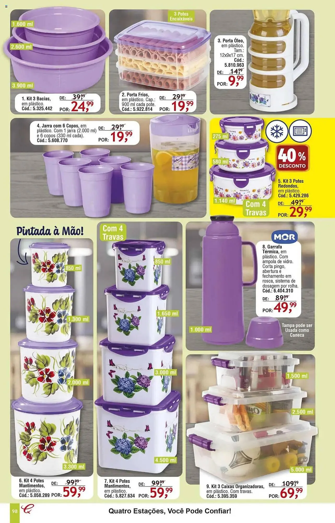 Encarte de Catálogo Quatro Estações 14 de abril até 31 de julho 2025 - Pagina 94