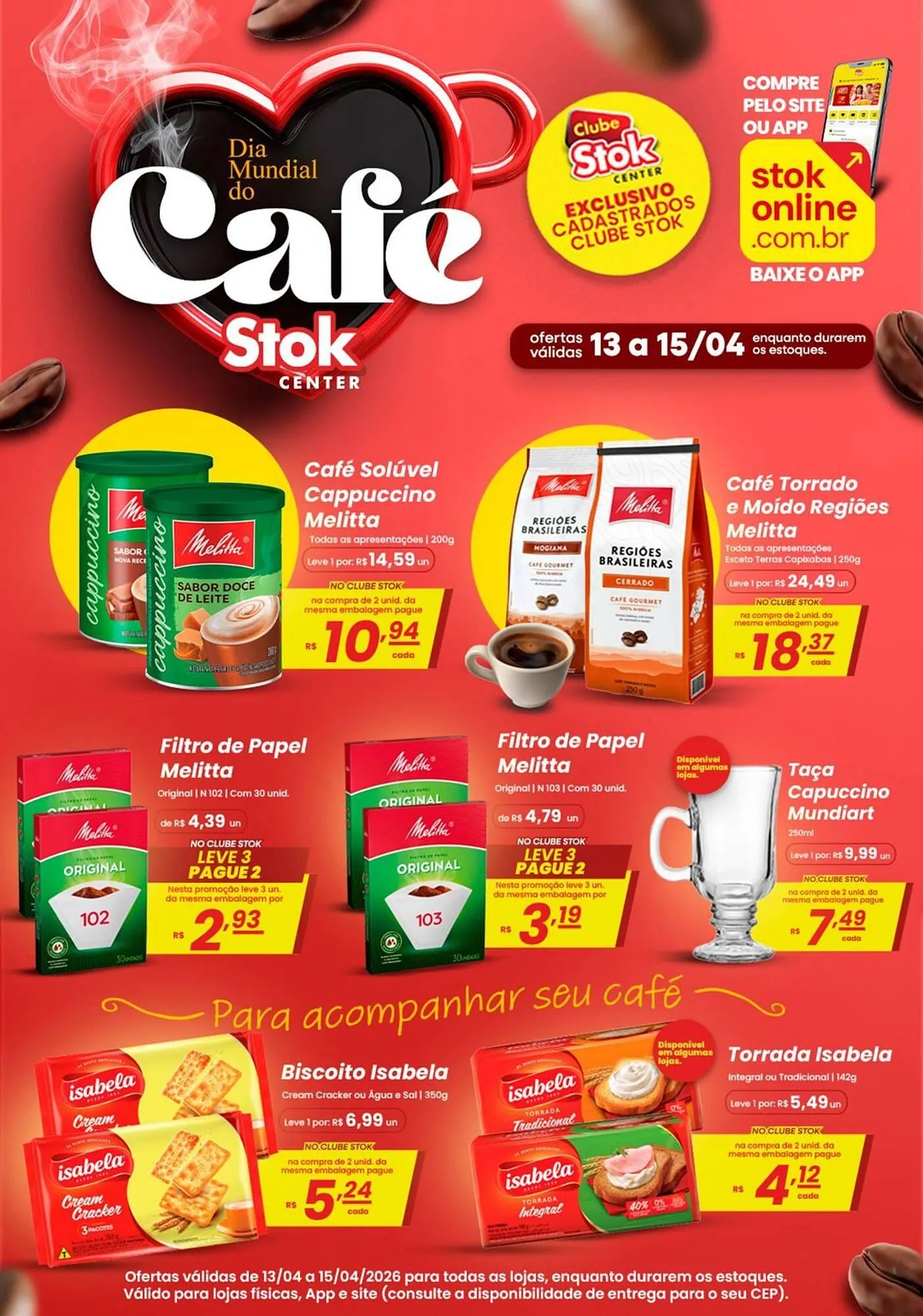 Encarte de Encarte Stok Center 13 de abril até 15 de abril 2026 - Pagina 1