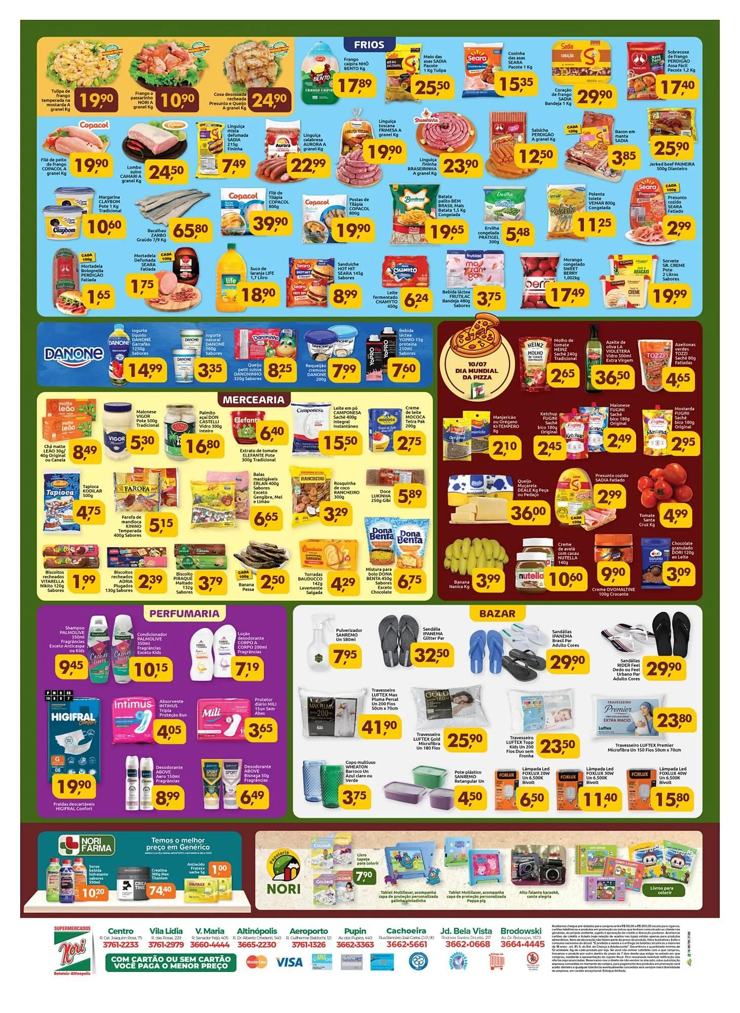 Encarte de Catálogo Supermercados Nori 10 de julho até 16 de julho 2025 - Pagina 2