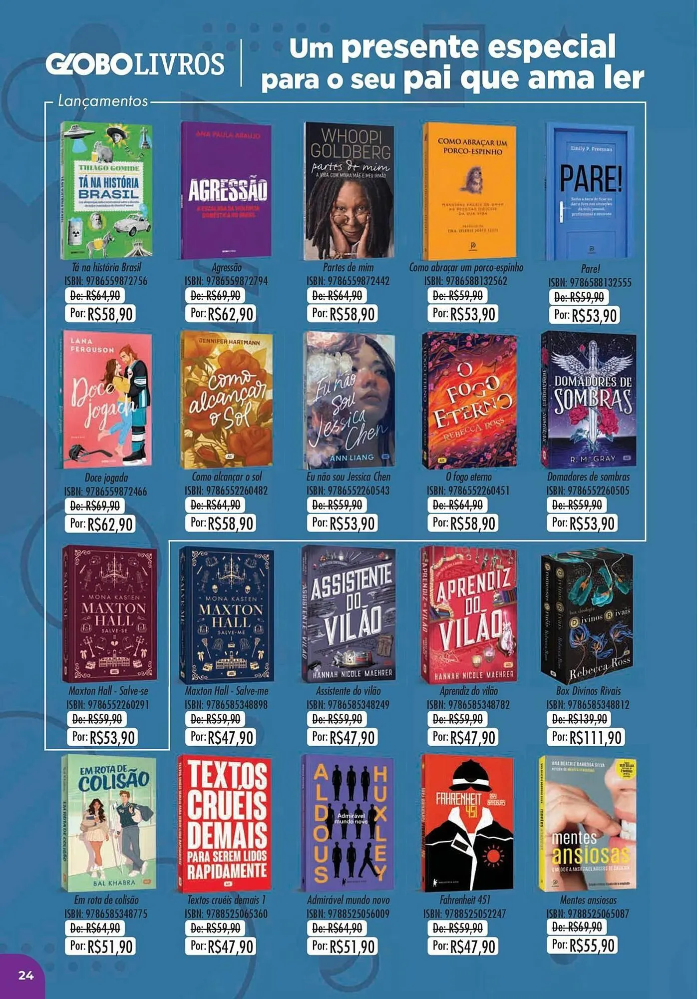 Encarte de Catálogo Livraria Leitura 1 de agosto até 30 de setembro 2025 - Pagina 24