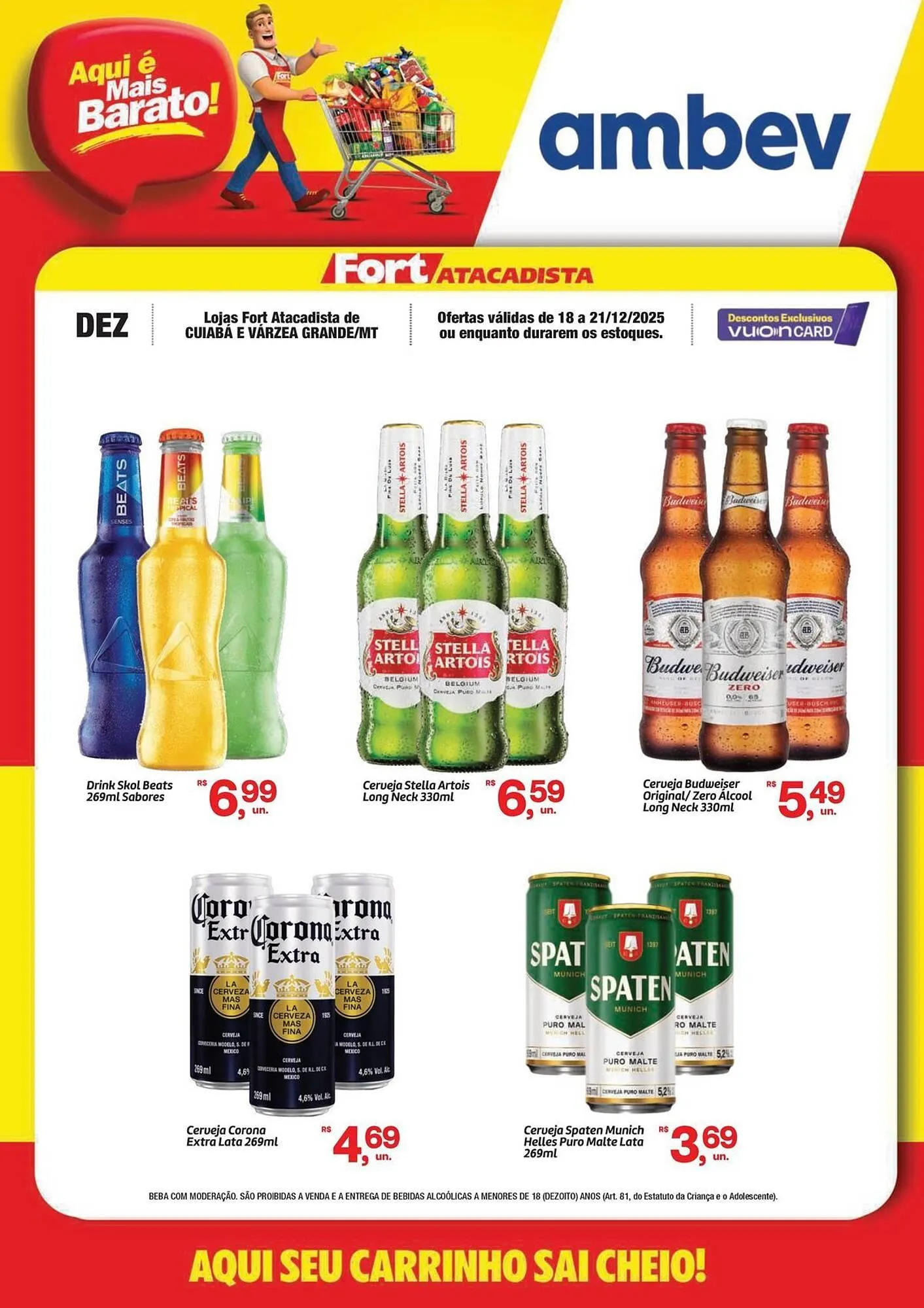 Encarte de Tabloide Fort Atacadista 18 de dezembro até 21 de dezembro 2025 - Pagina 1