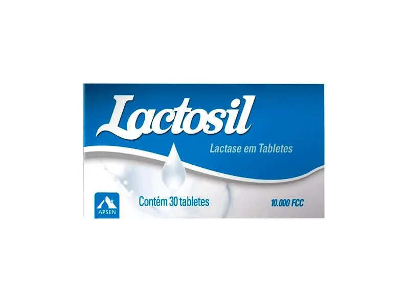 Suplemento Alimentar Lactosil 10.000 FCC 30 Comprimidos