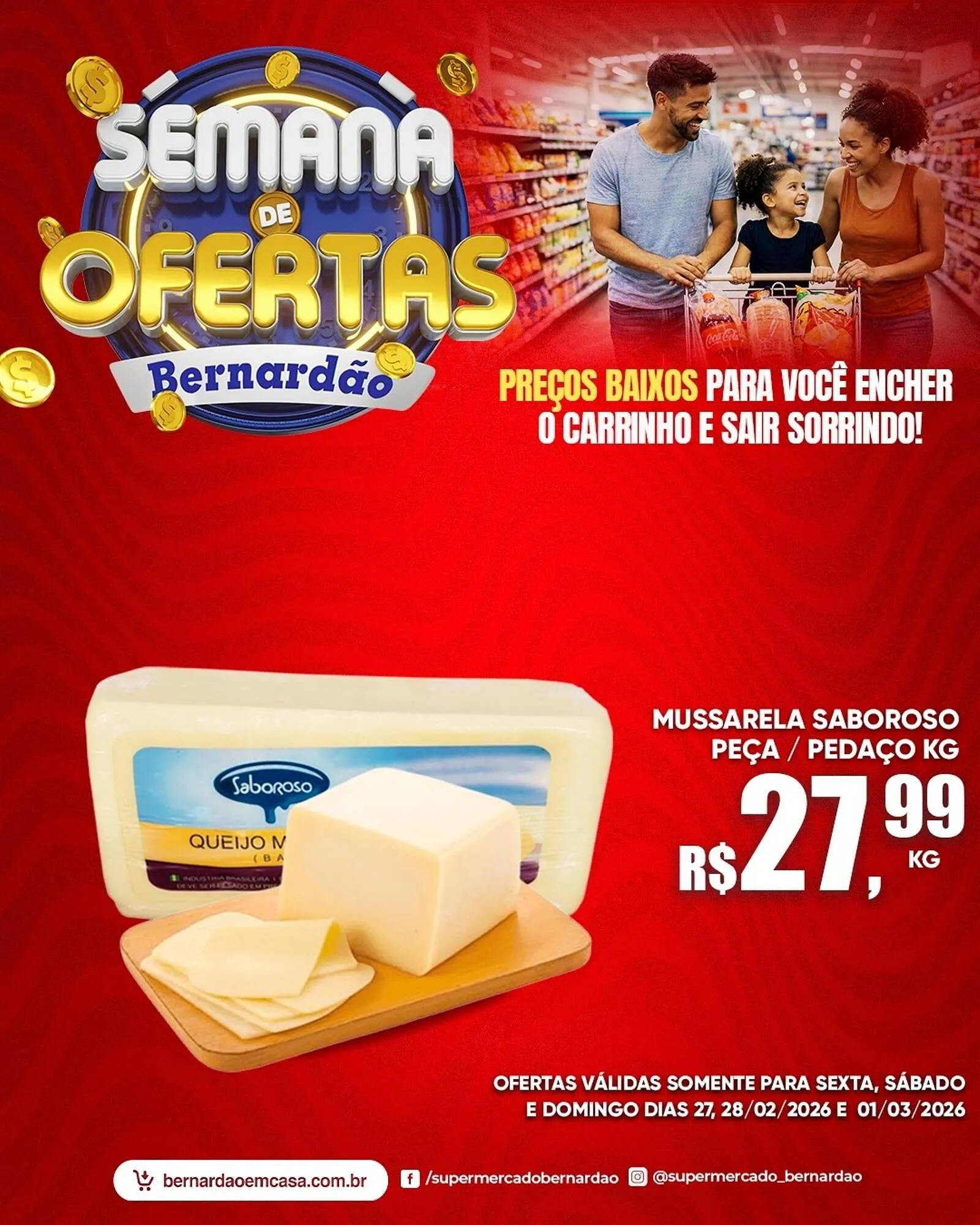 Encarte de Catálogo Supermercado Bernardão 27 de fevereiro até 1 de março 2026 - Pagina 2