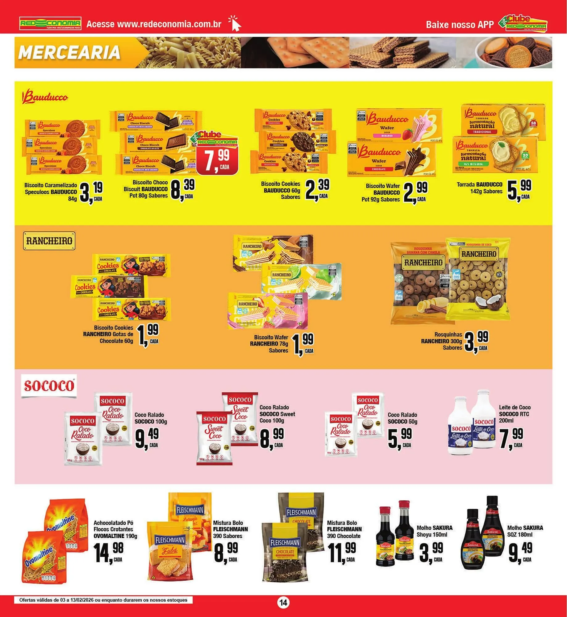 Encarte de Encarte Redeconomia 4 de fevereiro até 13 de fevereiro 2026 - Pagina 14