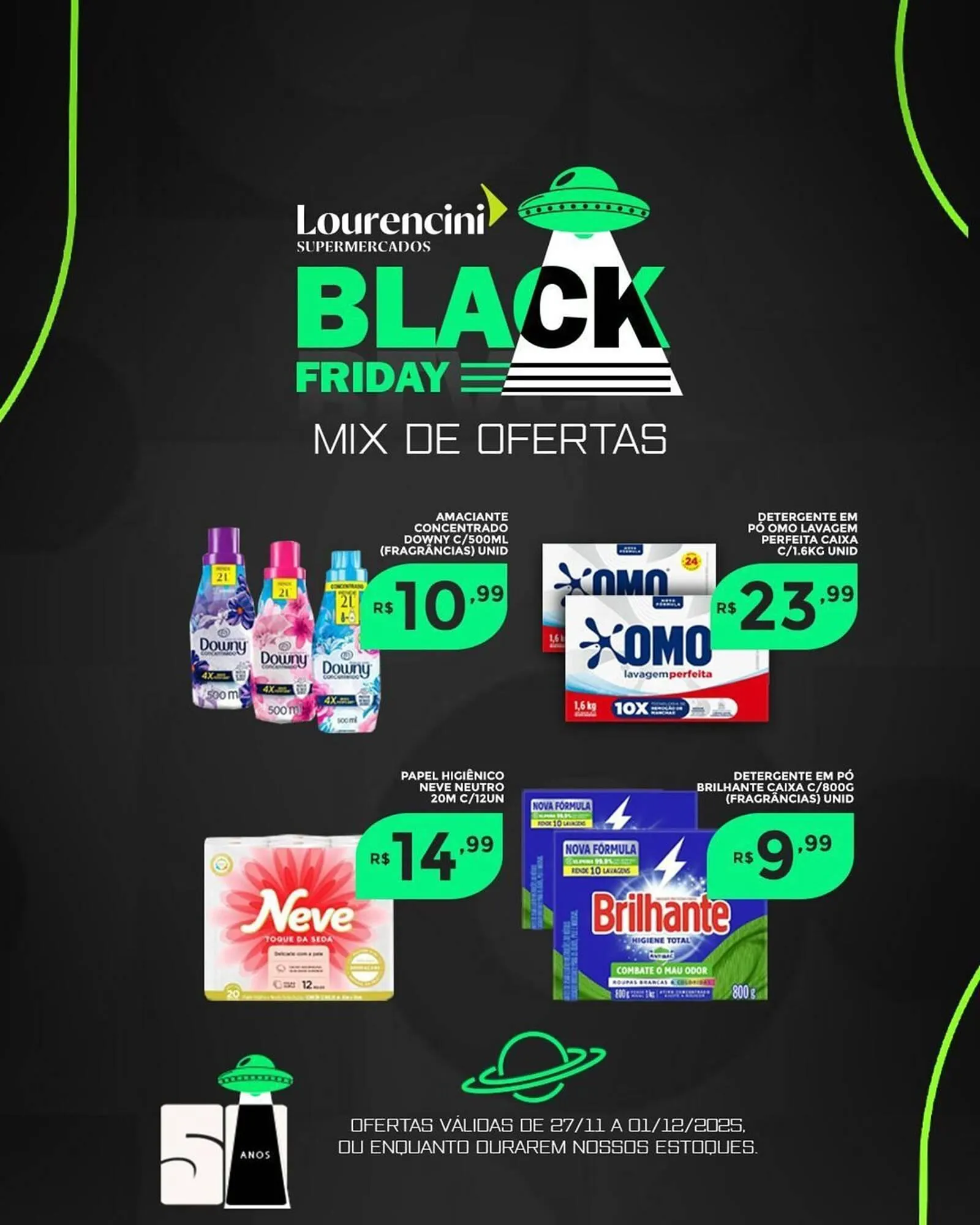 Encarte de Catálogo Lourencini Supermercados 5 de dezembro até 8 de dezembro 2025 - Pagina 2