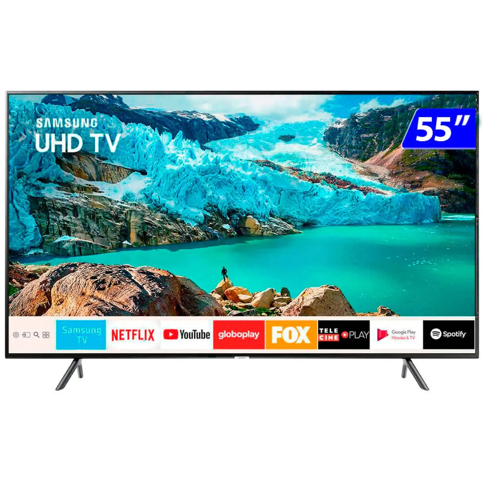 Smart TV Samsung LED 55" 4K Wi-Fi Tizen HDR Premium UN55RU7100GXZD