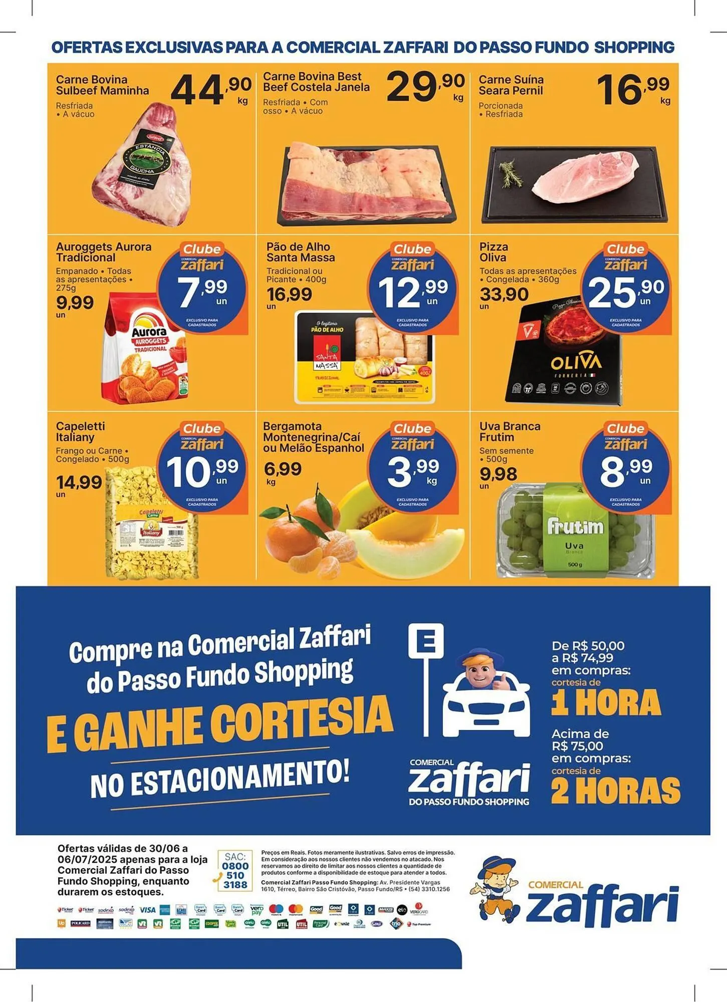 Encarte de Catálogo Comercial Zaffari 30 de junho até 6 de julho 2025 - Pagina 2